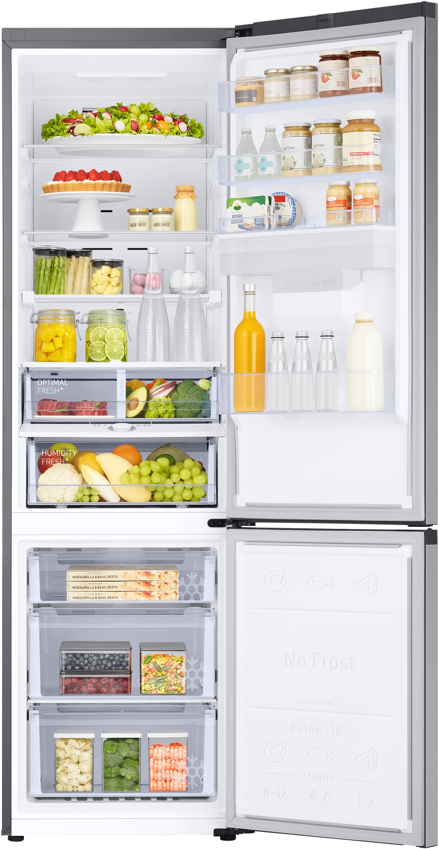 Samsung Kühl-/Gefrierkombination RB7300 »RB38C634DSA/EF« 203 cm hoch 59,5 cm breit