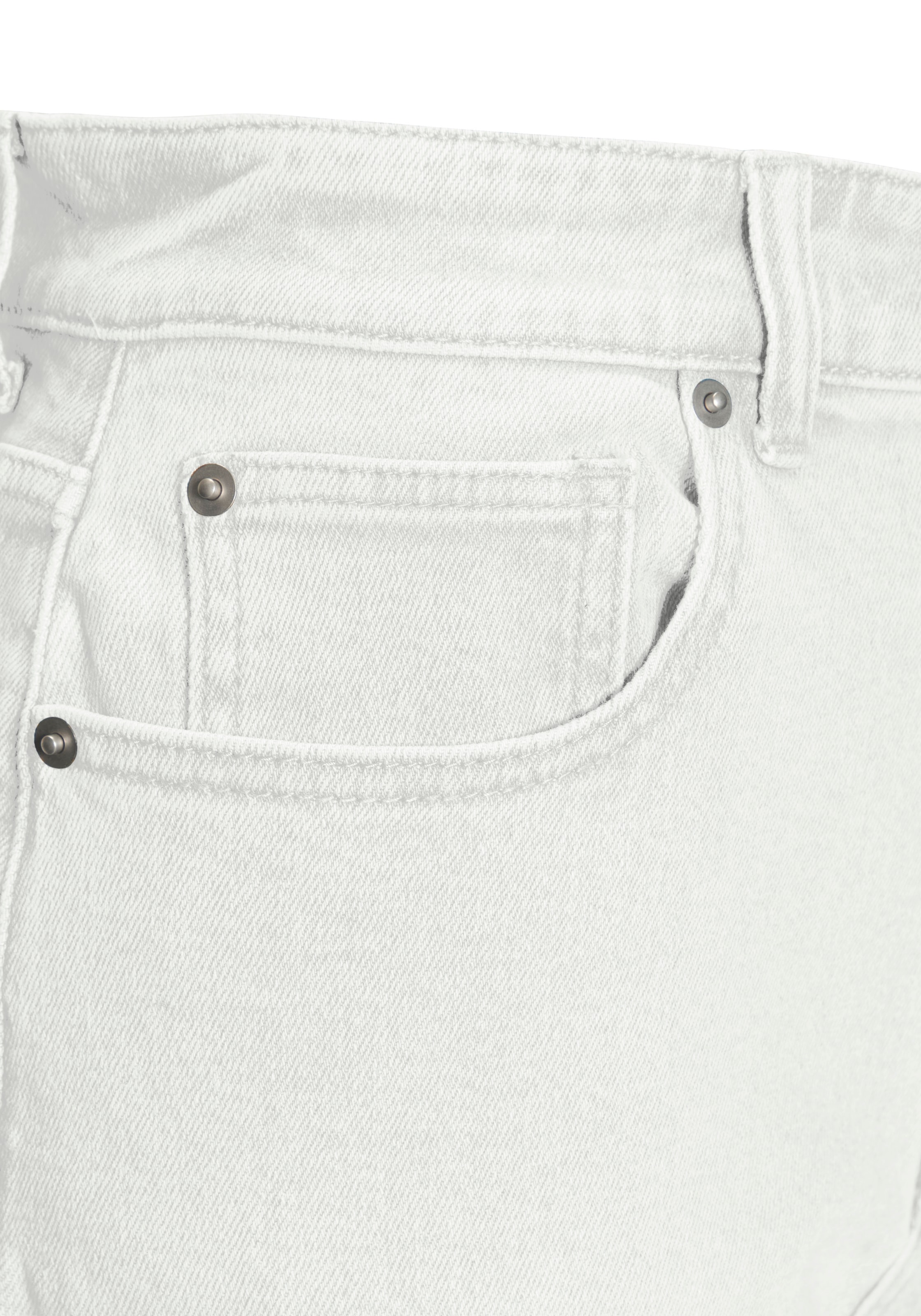 LASCANA 7/8-Jeans »in modischer Culotte-Form« aus Baumwoll-Denim, Straight-Leg, Sommerhose