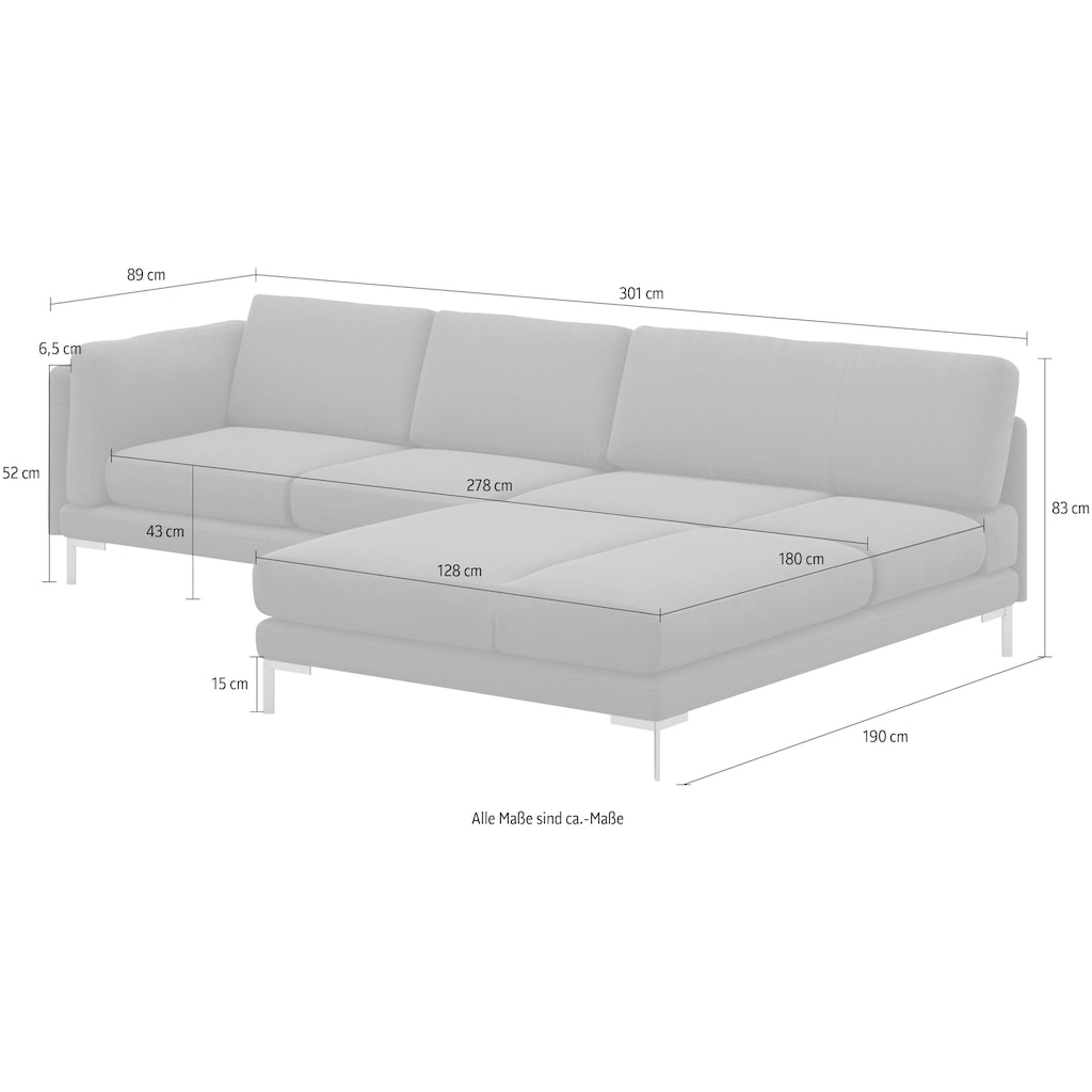 machalke® Ecksofa »vivien«