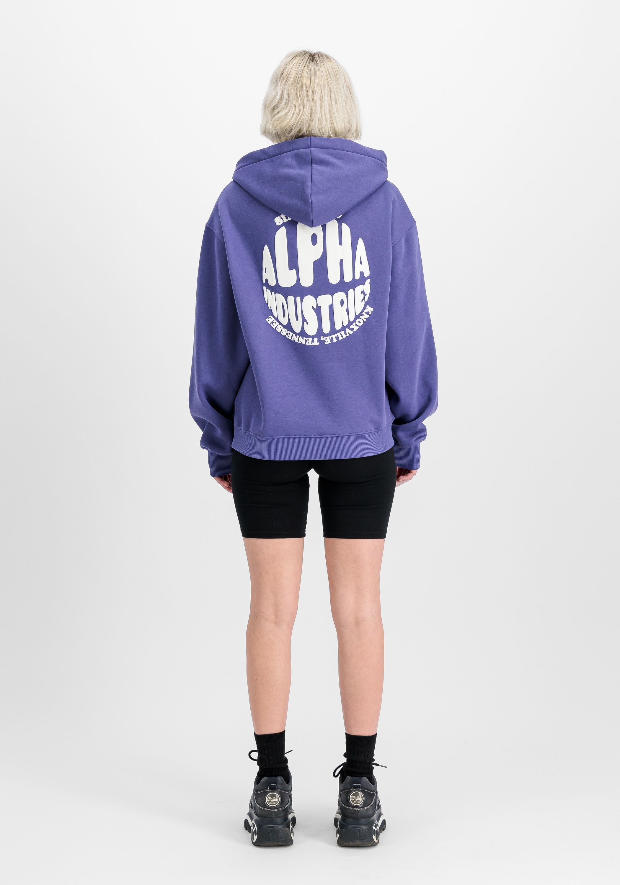 Alpha Industries Hoodie »Alpha Industries Women - Hoodies Logo Hoodie Backprint W«