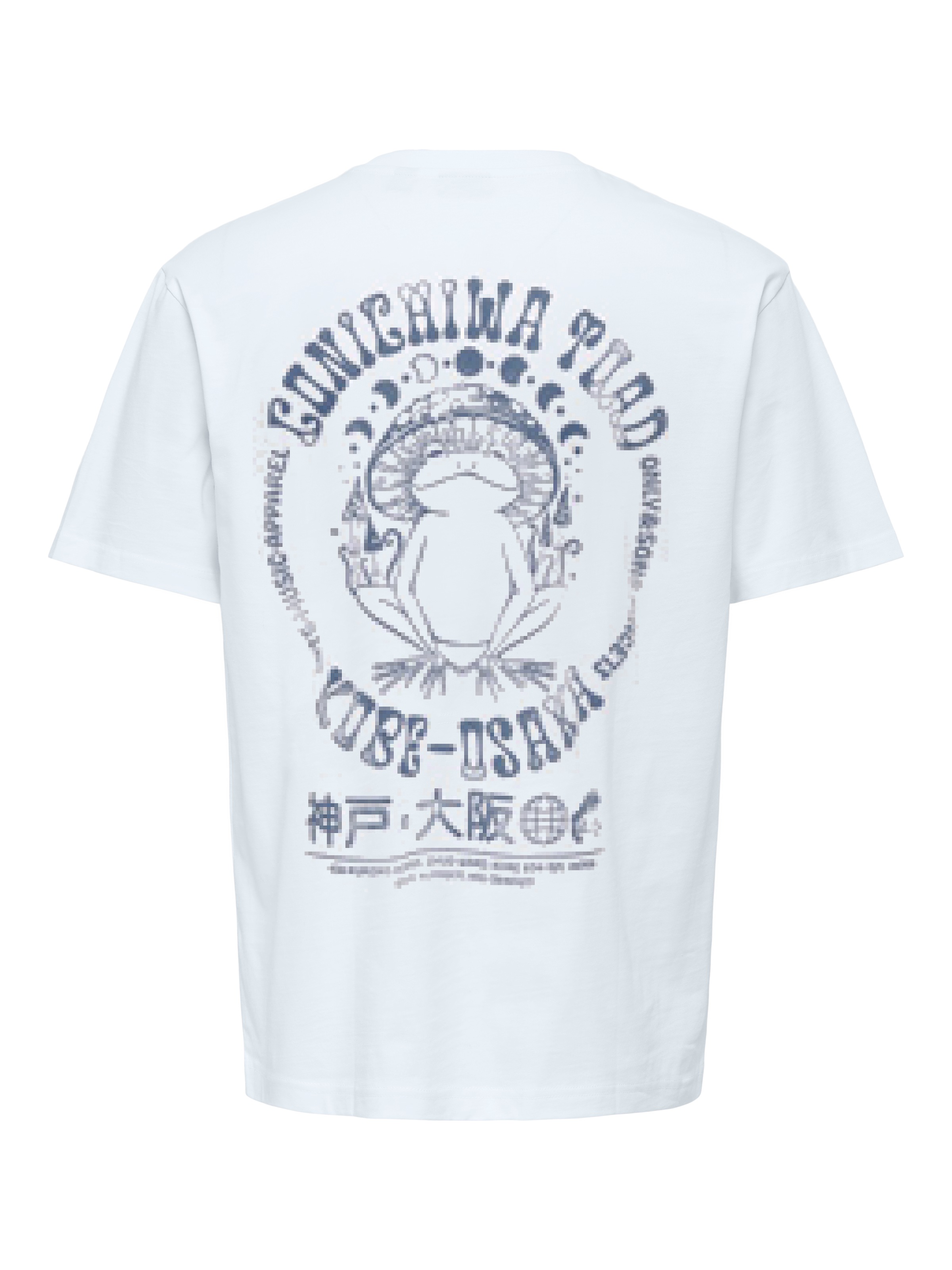 ONLY & SONS T-Shirt »ONSFRED LIFE RLX SS PRINT TEE NOOS« Baumwolle, relaxed fit