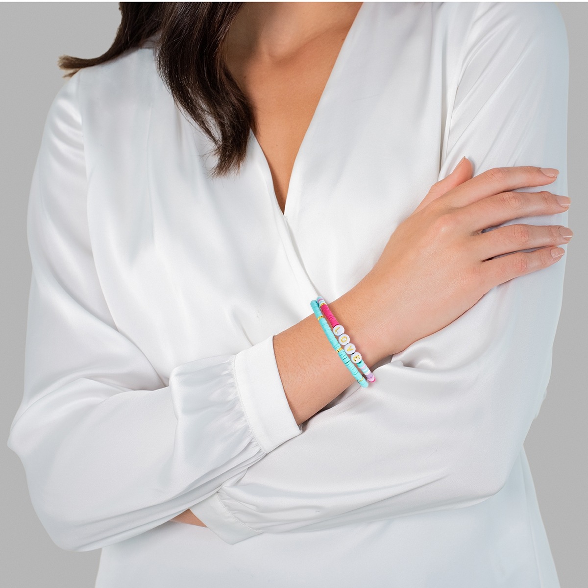 Yokoamii Perlenarmband »Set: Y146«, (2 tlg.), 2er Set Armbänder