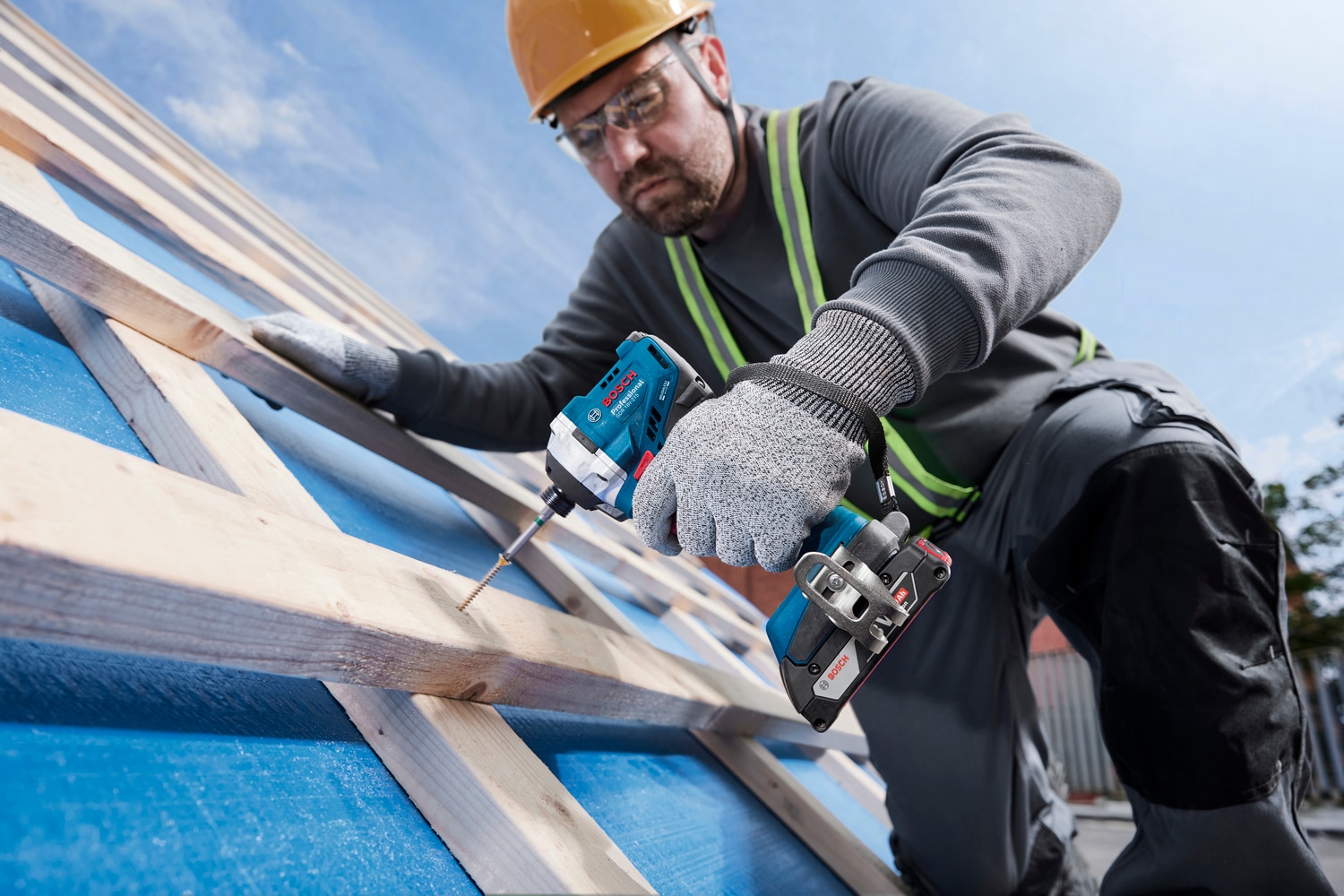 Bosch Professional Akku-Drehschlagschrauber »»GDR 18V-215««, ohne Akku, ohne Ladegerät