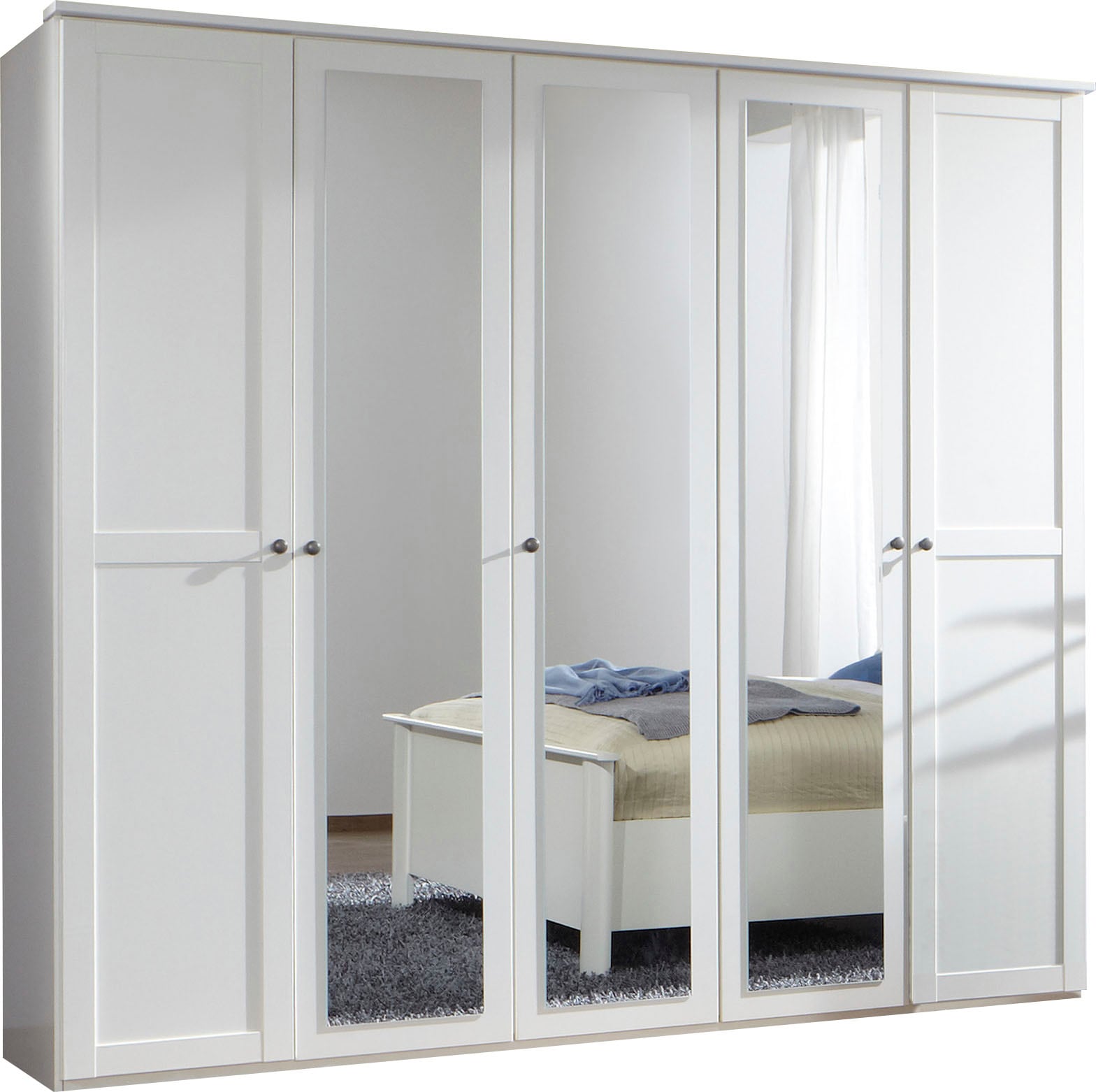 Wimex Kleiderschrank »Chalet«, mittig mit Spiegeltüren