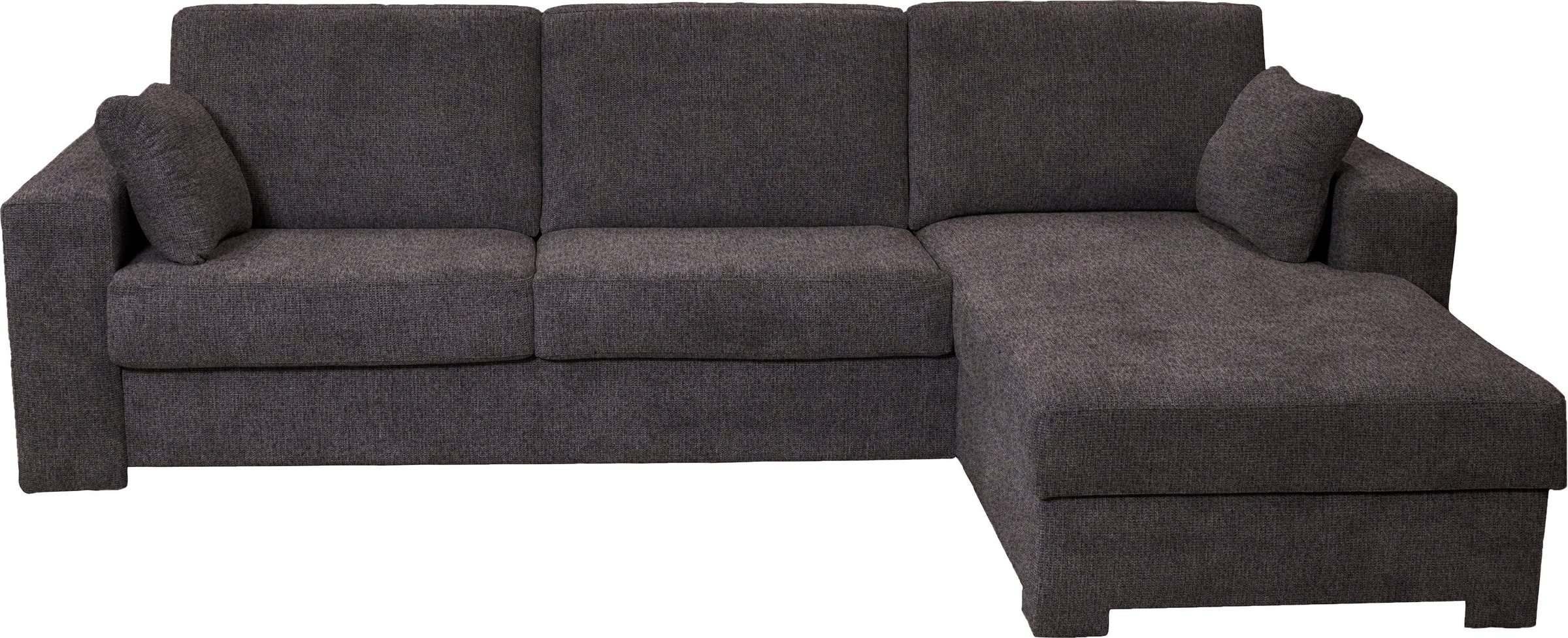 Home affaire Ecksofa Roma "L" Dauerschlaffunktion, mit Unterfederung, Matratzenhöhe 14cm, Liegemaße ca 163x198 cm, L-Form