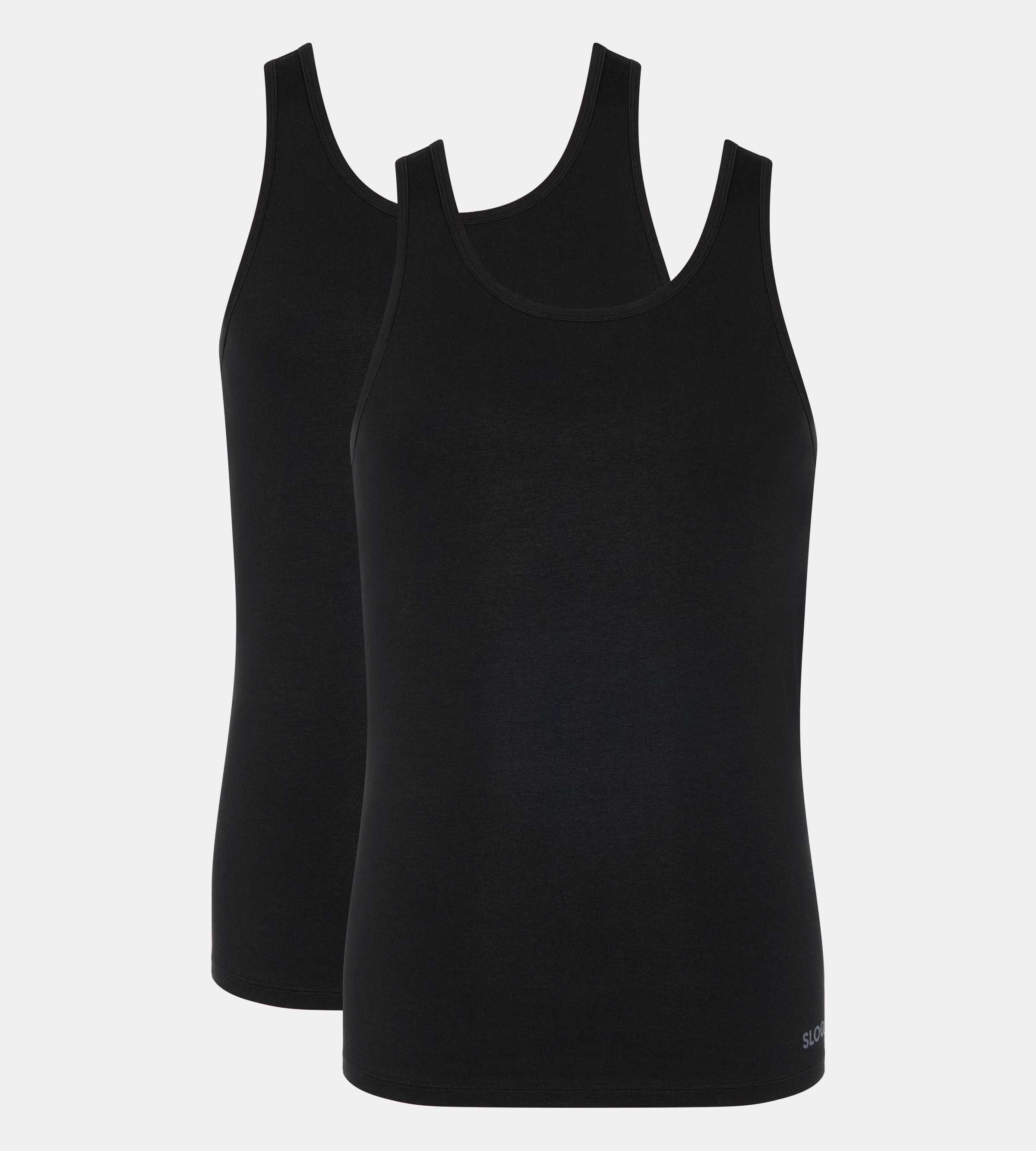 sloggi Tanktop »men GO ABC 2.0 Tank Top 2P«, (2er Pack), leicht und angenehm