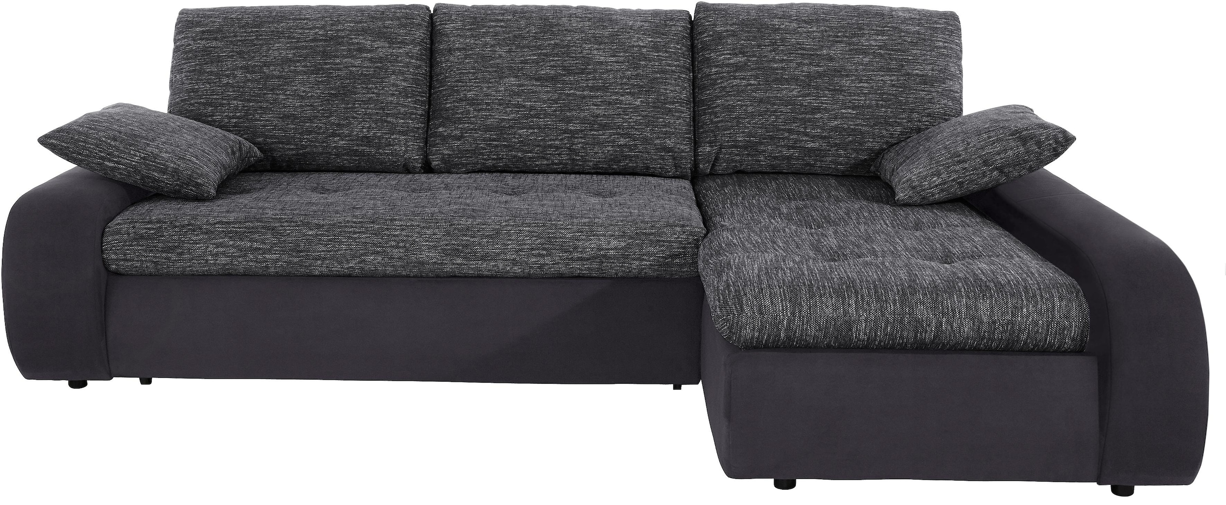 TRENDMANUFAKTUR Ecksofa »Indie, modern und bequem, Materialmix, OTTOs Choic günstig online kaufen