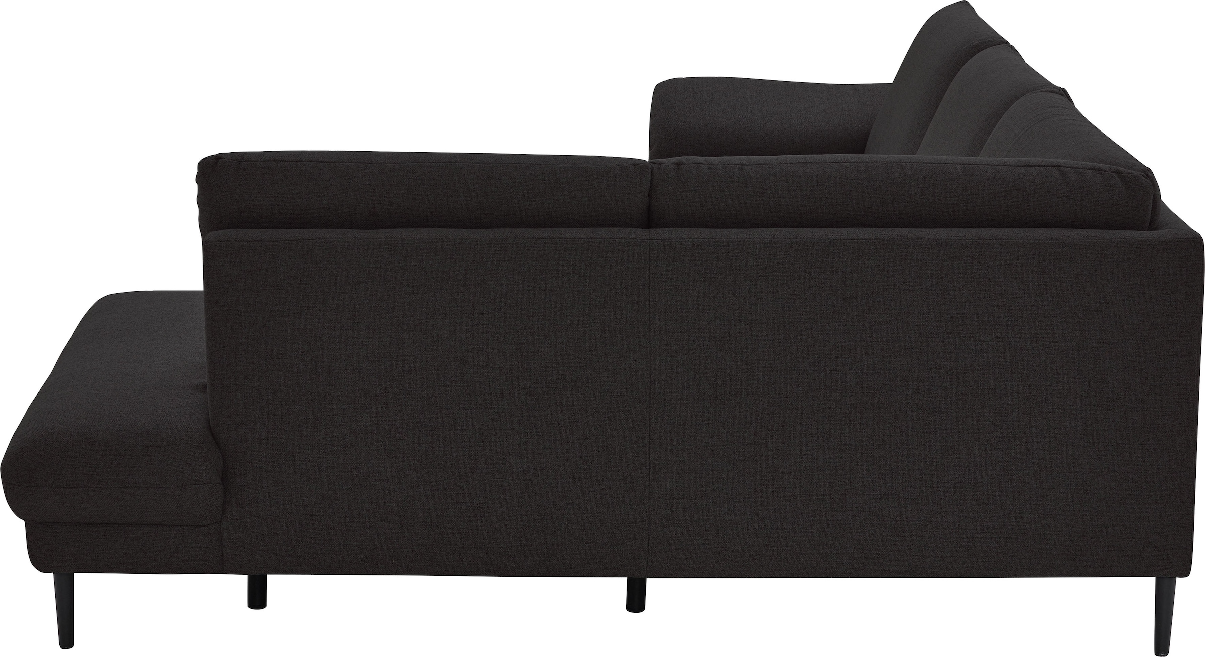 Places of Style Ecksofa »Sarsina: mit Tonnentaschen-Federkern, perfekt zum Entspannen L-Form«, inklusive 2 motorischen Relaxfunktionen mit Herz-Waage-Beschlag