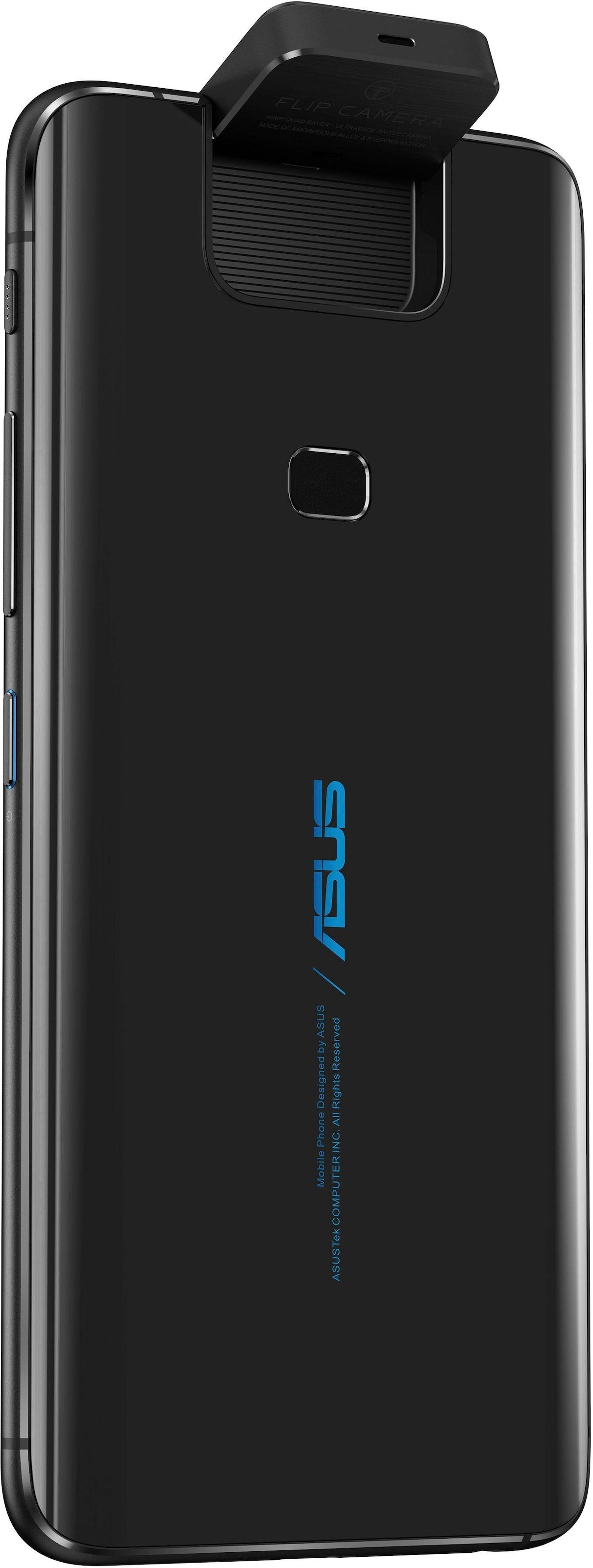Asus Smartphone »Zenfone 6«, Midnight Black, 16 cm/6,4 Zoll, 256 GB Speicherplatz, 48 MP Kamera