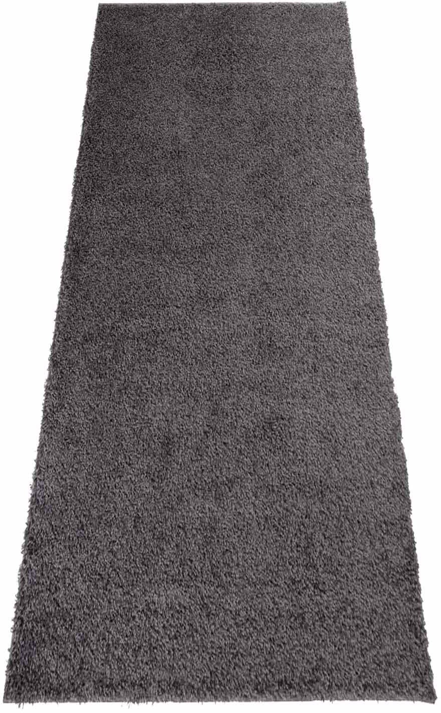 Carpet City Hochflor-Teppich »Shaggi uni 500«, rechteckig, 30 mm Höhe, Läuf günstig online kaufen