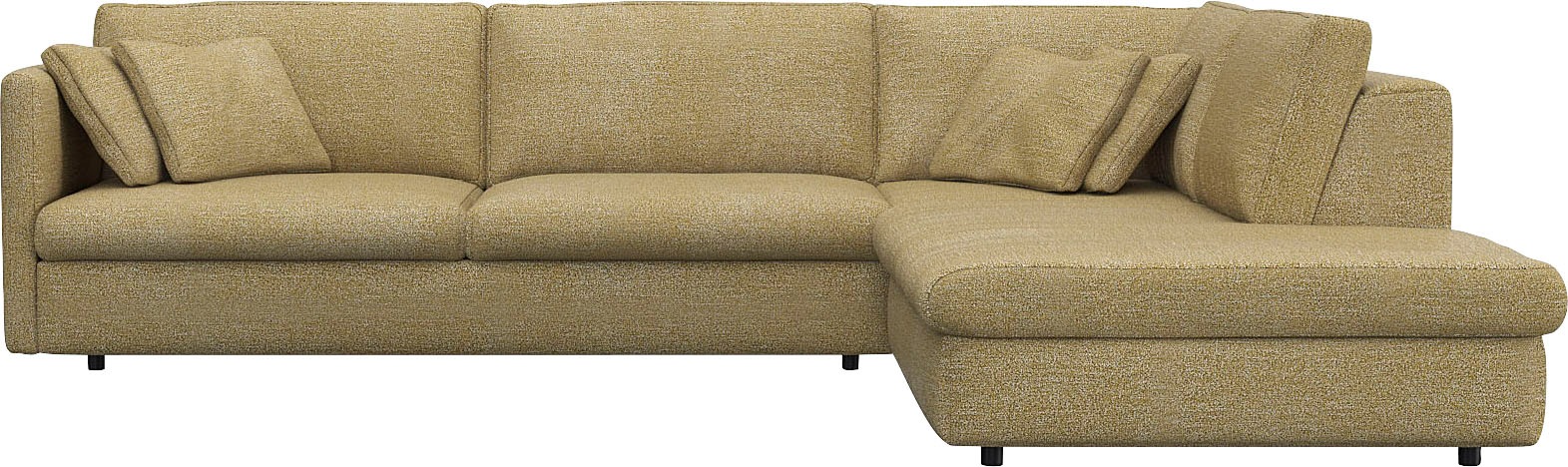 FLEXLUX Ecksofa »Lovane, elegant und zeitlos, bequem, L-Form«, Weich & ansc günstig online kaufen