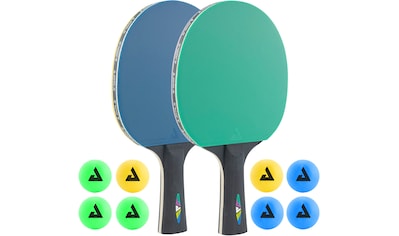 Tischtennisschläger »Tischtennisschlägerset-Colorato«, (Set, 10 tlg.)