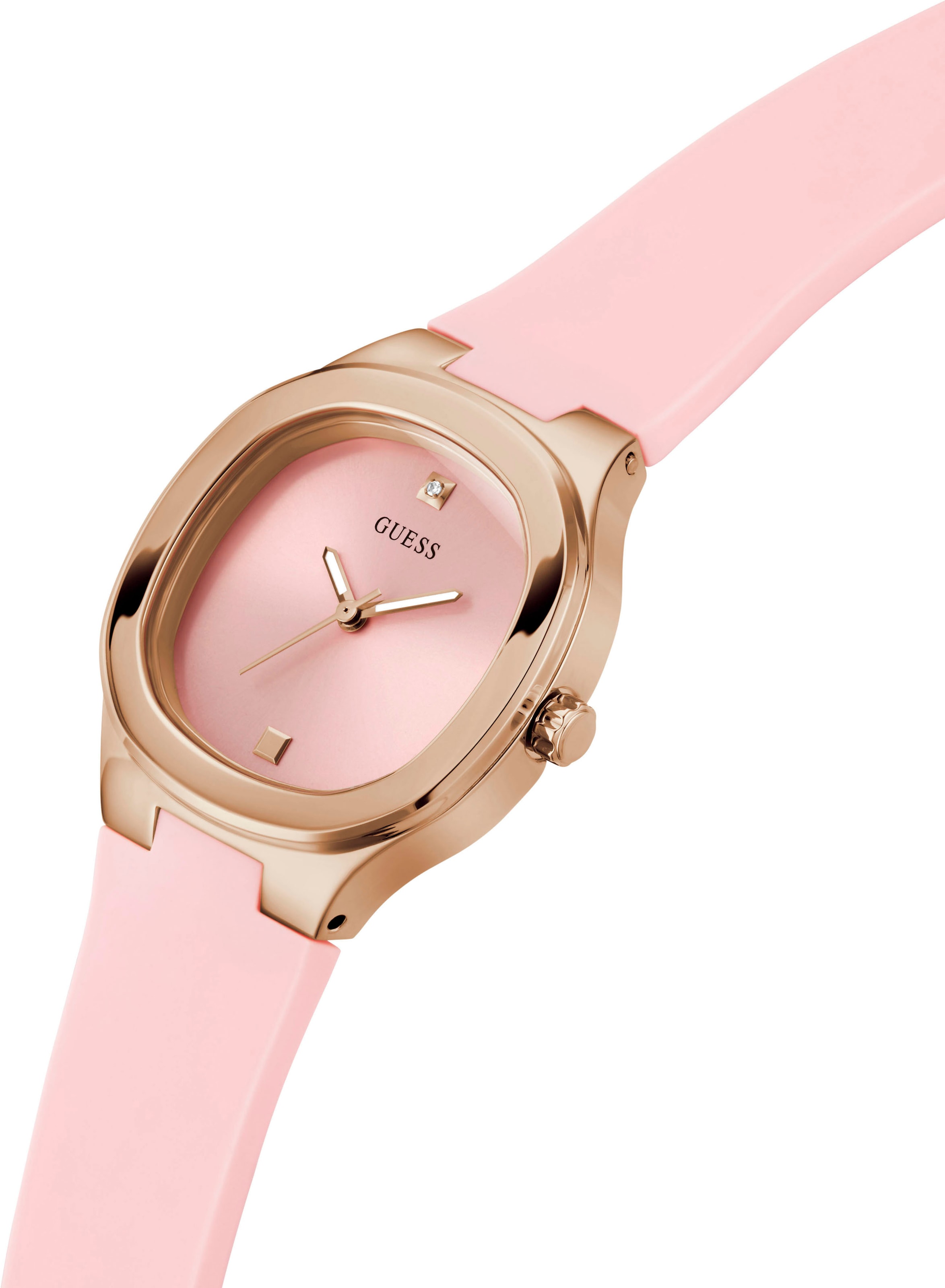 Guess Quarzuhr »EVE«, Armbanduhr, Damenuhr