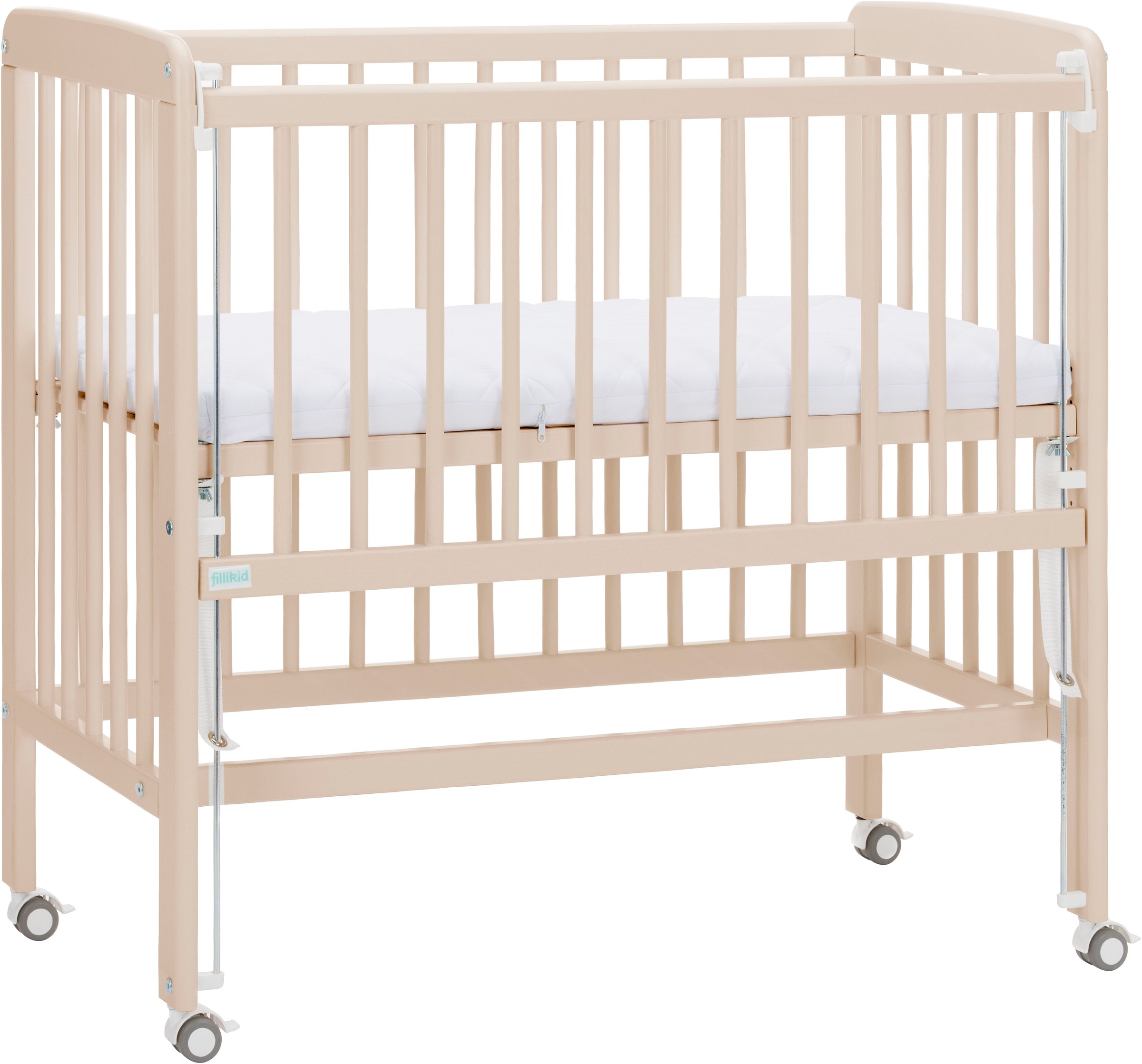 Fillikid Beistellbett »Nino«, inkl. Matratze; Made in Europe günstig online kaufen