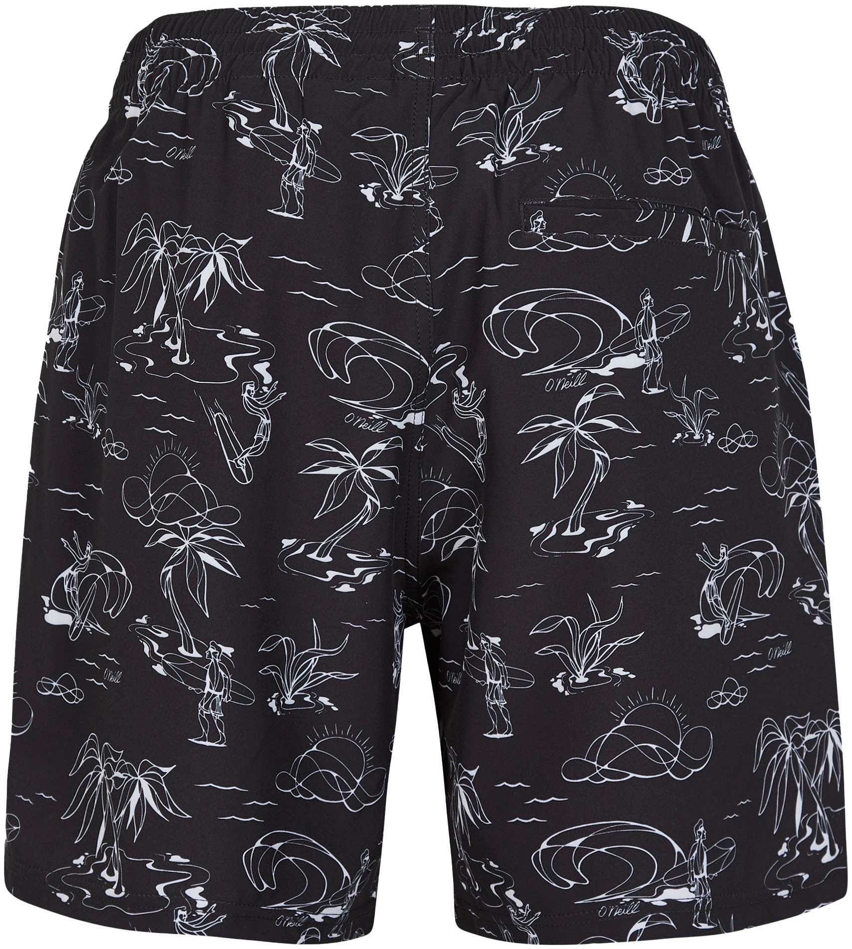 2. Bild von O'Neill Badeshorts »CALI CIRCLE SURFER 16'' SWIM SHORTS«, mit elastischem Bund