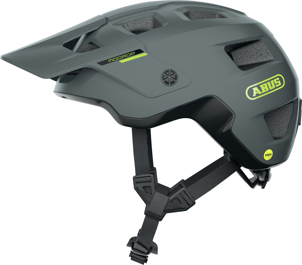 ABUS Mountainbikehelm »MODROP MIPS« concrete grey