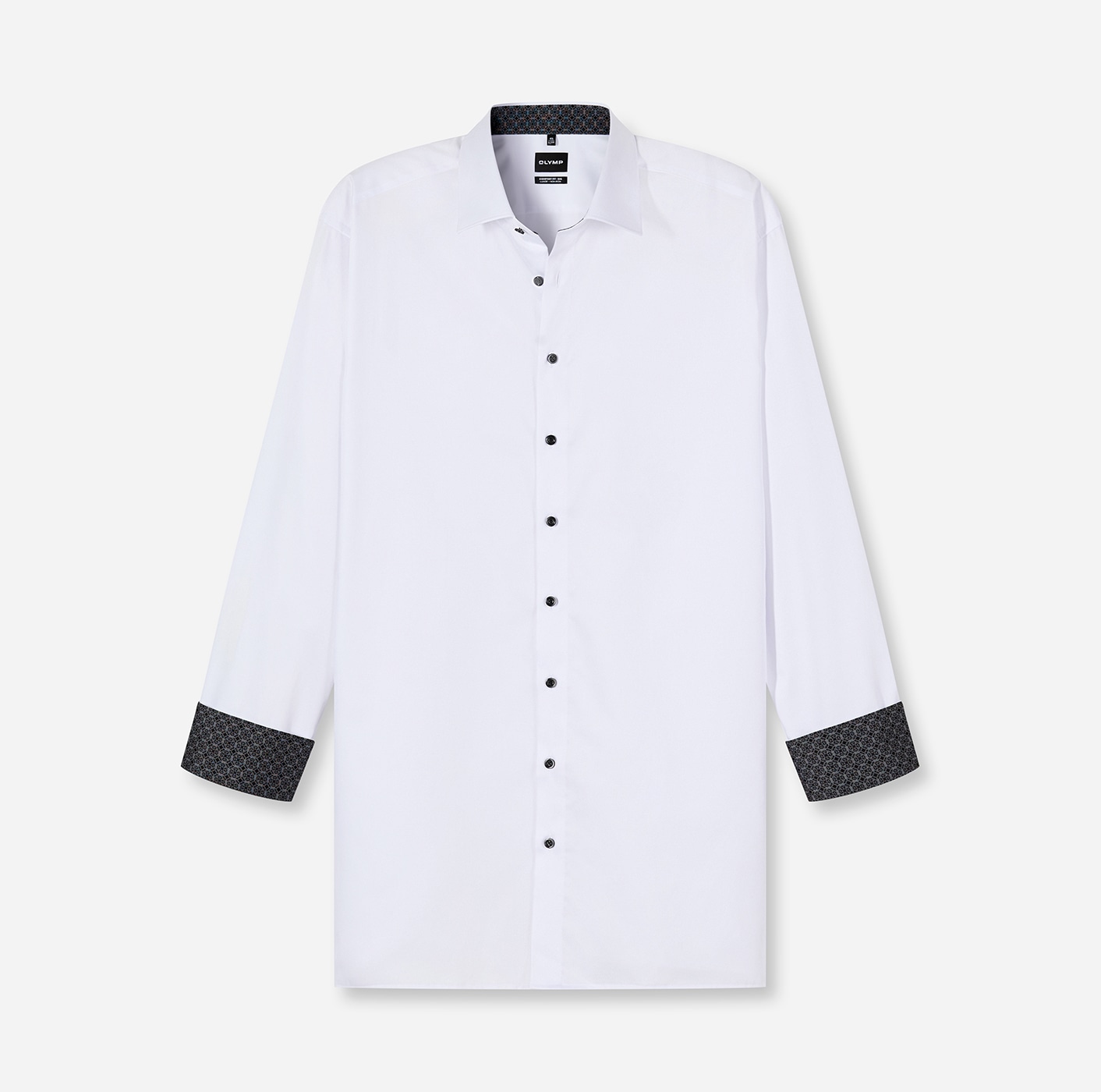 OLYMP Langarmhemd »Big & Tall« Neue COMFORT FIT BIG Kollektion, New-Kentkragen, Businesshemd