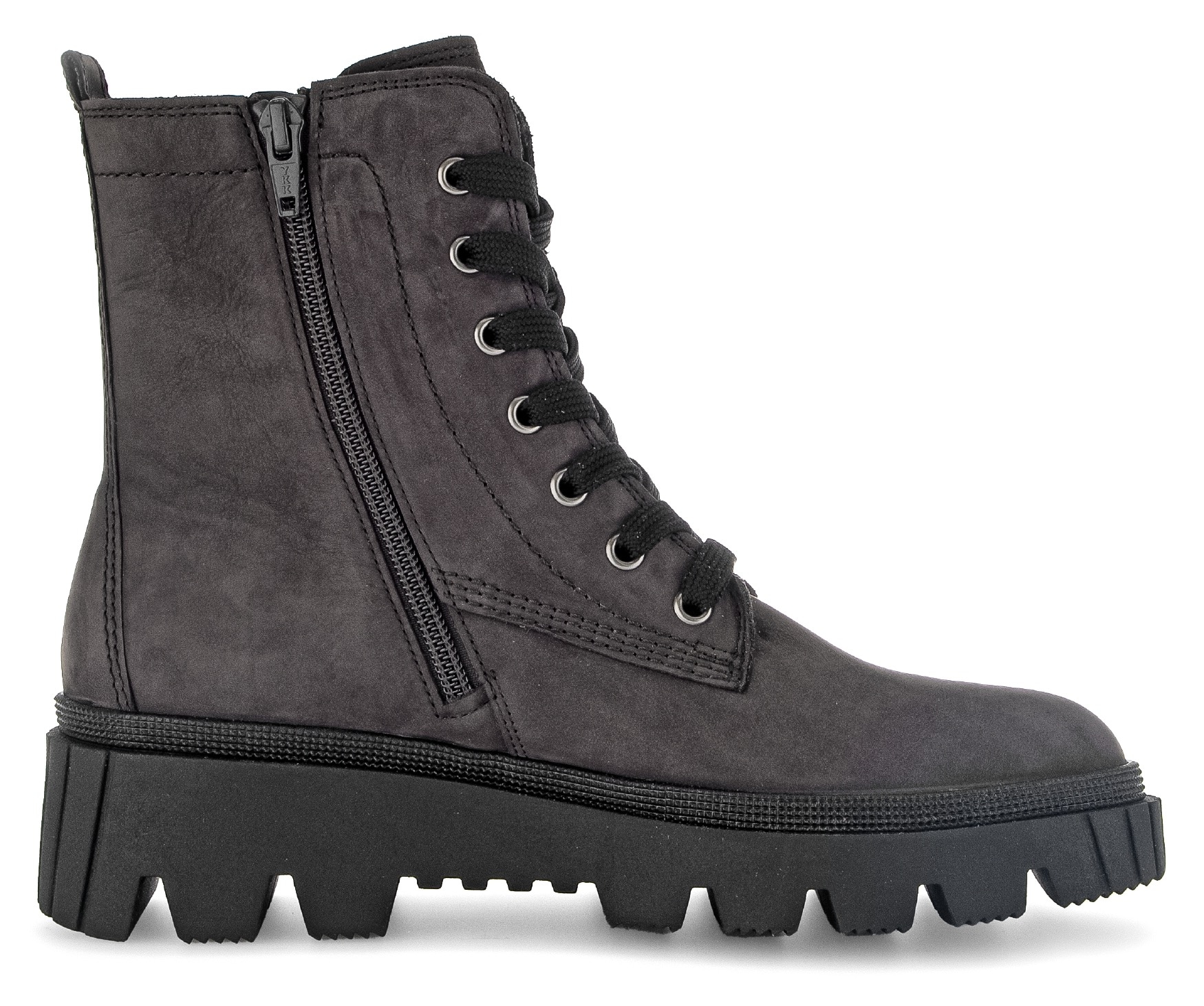 Gabor Schnürboots, Plateau, Schnürstiefelette, Chunky Boots mit Innenreißverschluss