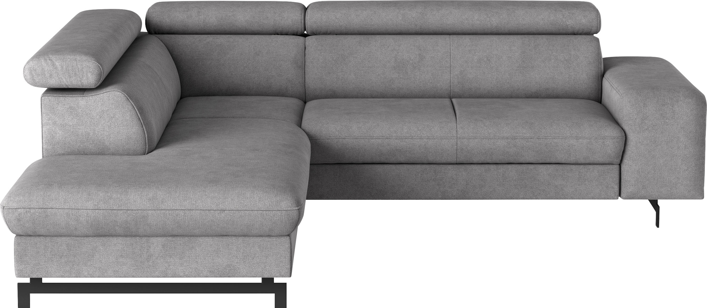 COTTA Ecksofa »Emma L-Form«, mit Kopfteilverstellung, wahlweise mit Bettfunktion & Bettkasten