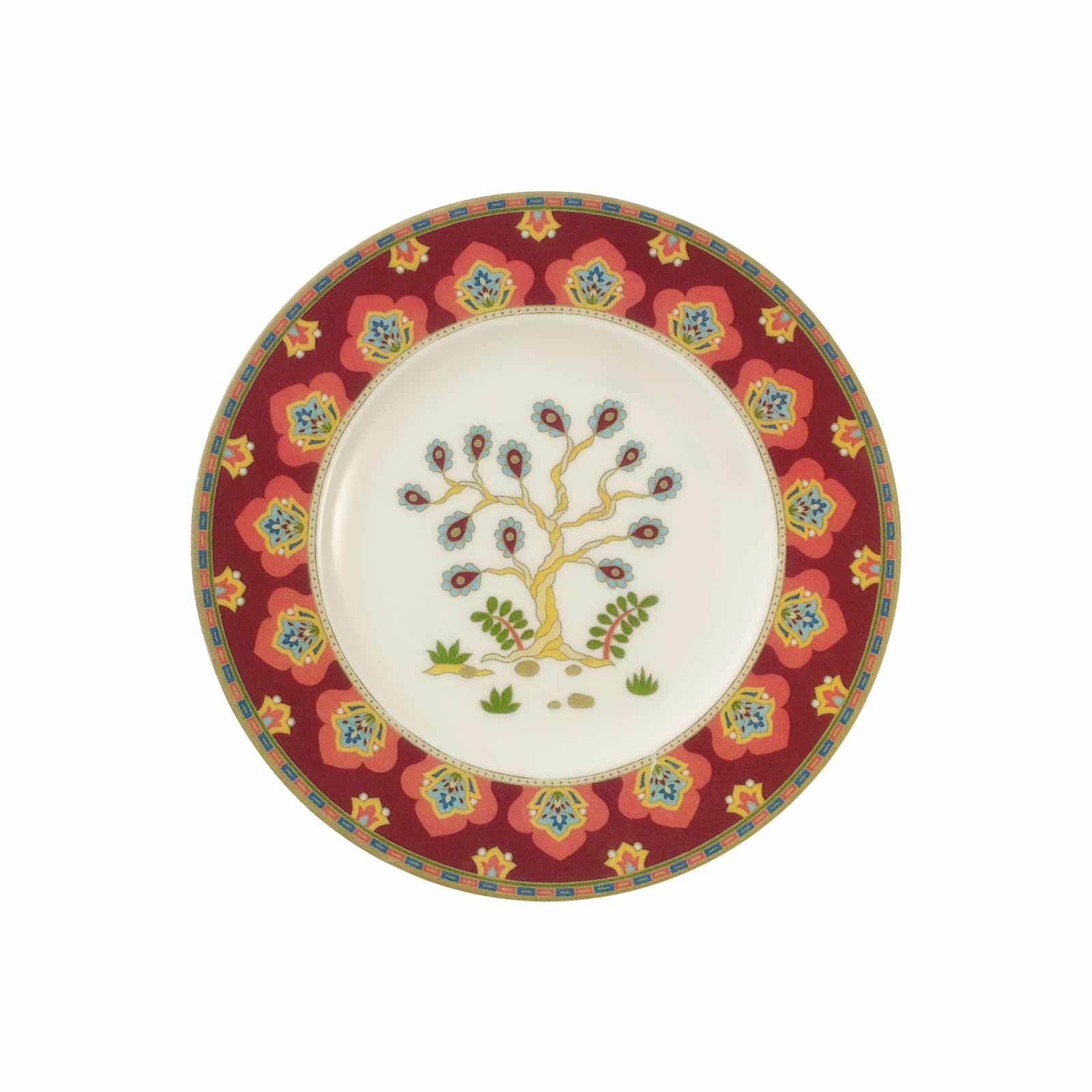 Villeroy & Boch Brotteller »Brotteller Samarkand Rubin ø 16,4 cm bunt« günstig online kaufen