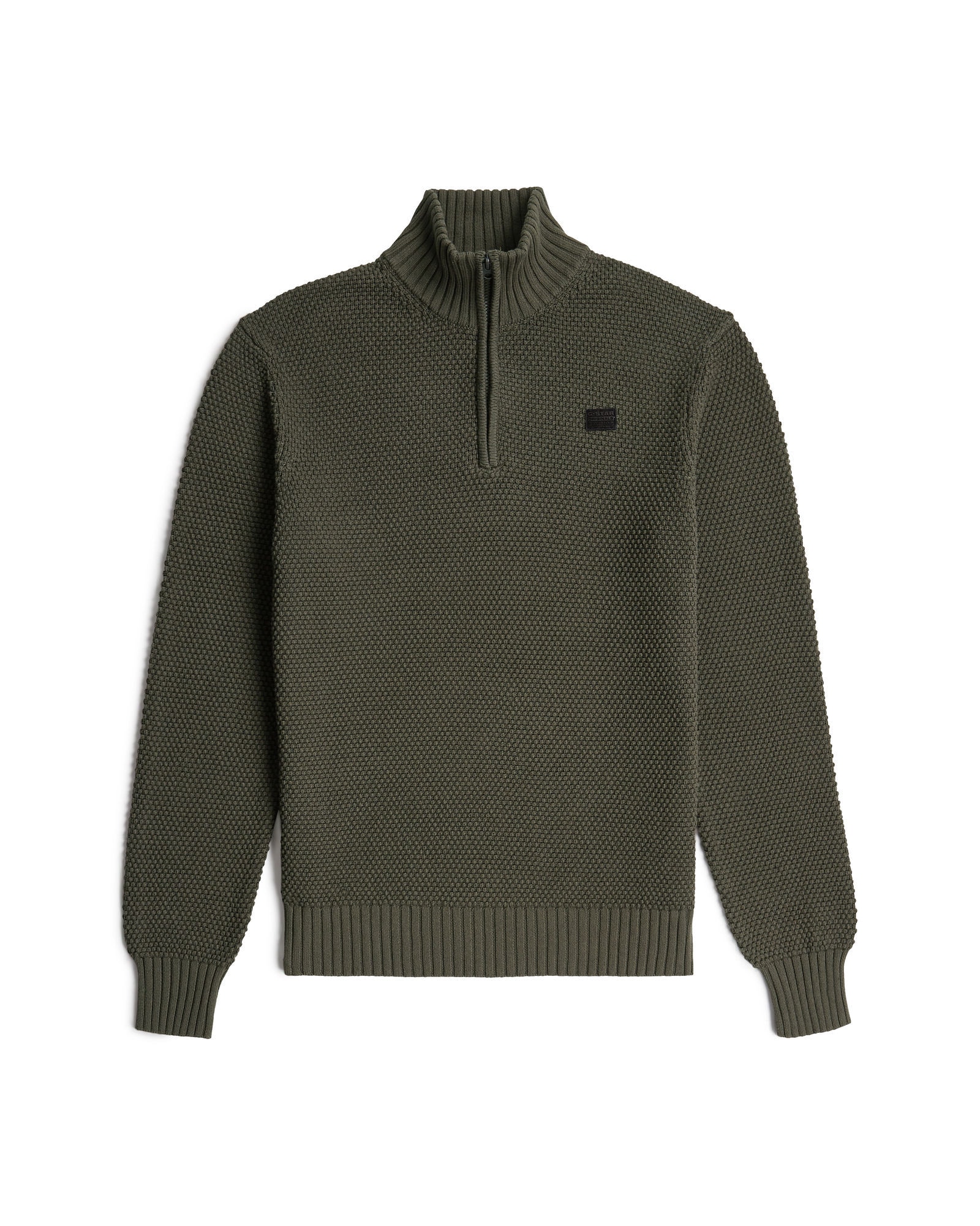 G-STAR Longpullover »Honey Comb Structure Skipper Knit«