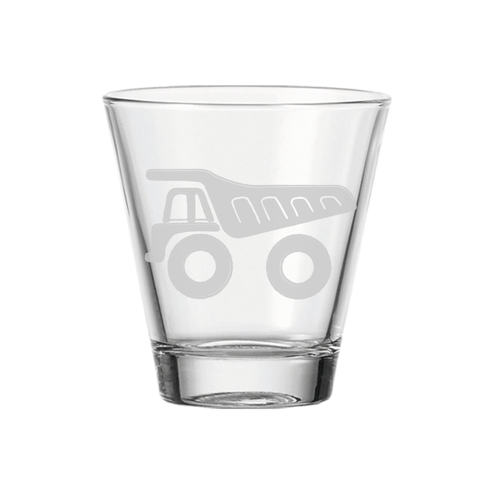 LUXENTU Kinderbecher »Kinderbecher Kipper 215 ml transparent« günstig online kaufen