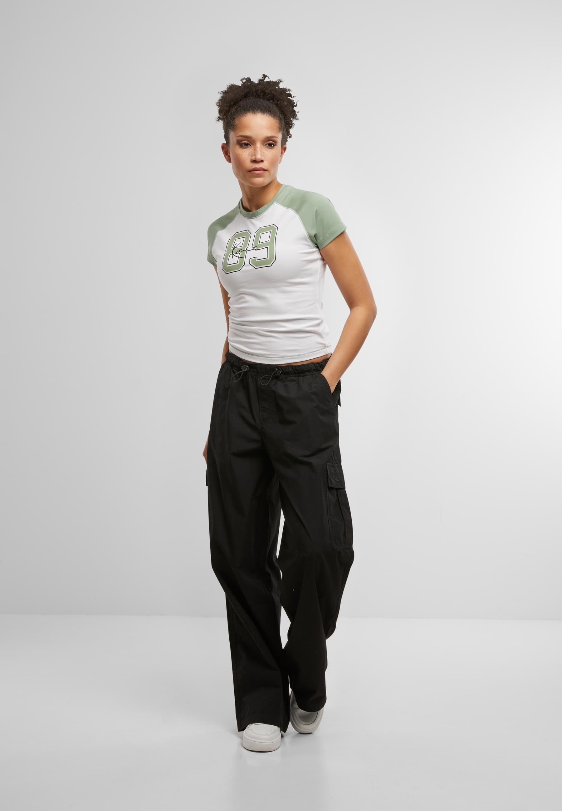 Karl Kani T-Shirt »Karl Kani Signature Print Tiny Raglan T-Shirt« 1 Stk.