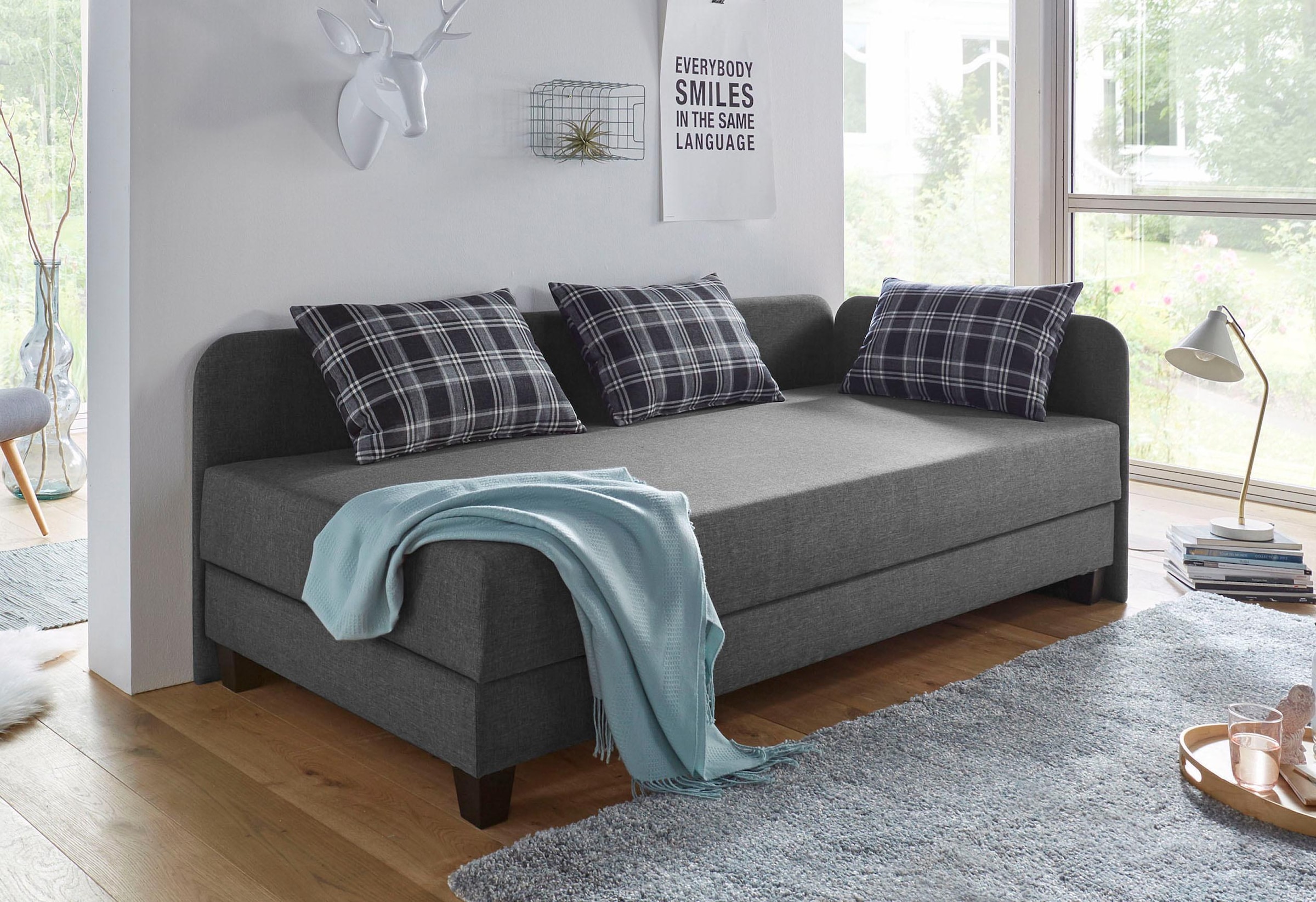 Maintal Gästebett, mit Umbau und Bettkasten günstig online kaufen