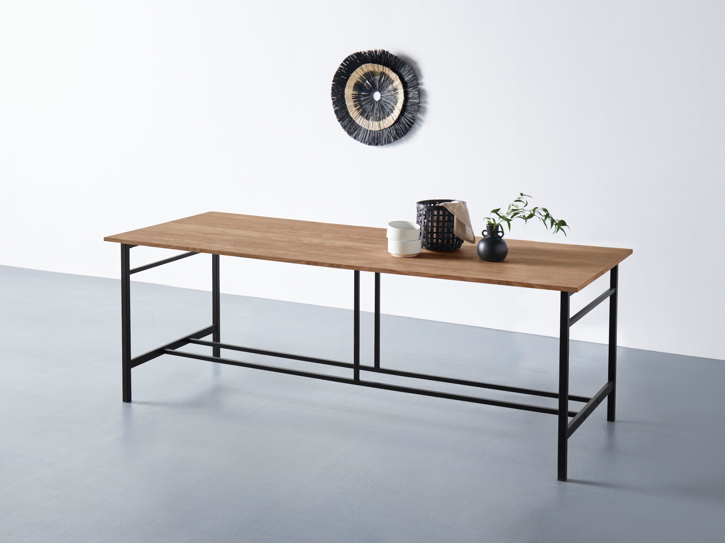 2. Bild von Guido Maria Kretschmer Home&Living Esstisch »Sare«, mit Echtholzfurnier aus Eiche