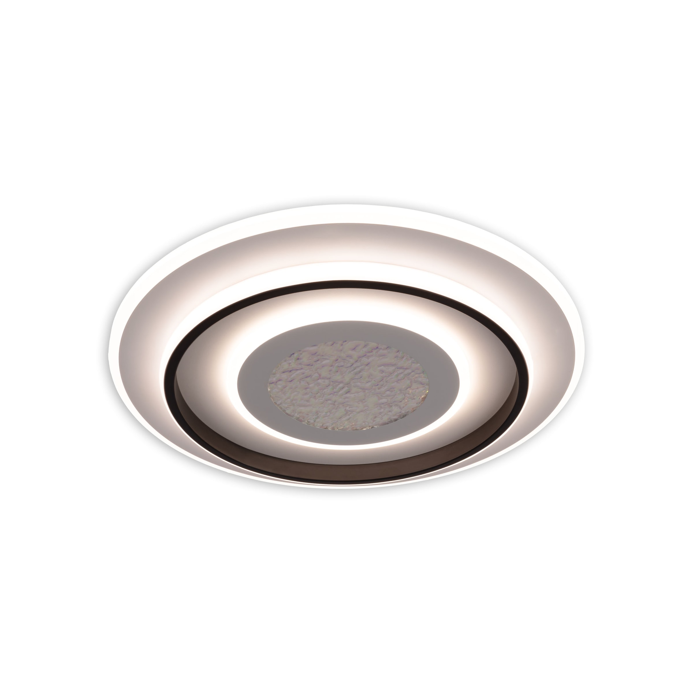 näve LED Deckenleuchte »Stelios« LED-Modul 1 Stk. RGB | warmweiß - kaltweiß dimmbar per IR-Fernbedienung, CCT, RGB, Memory, Nachtlicht, D: 45cm