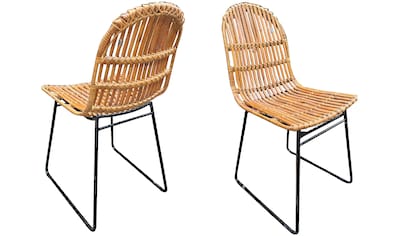 Rattanstuhl »T-RATTAN CHAIR«, (Set), 2 St.