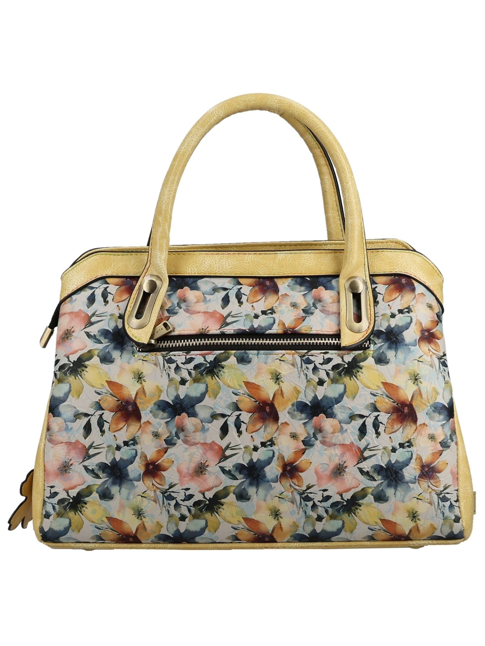 LAURA VITA Henkeltasche »LAURA VITA Taschen Lederimitat/Textil«