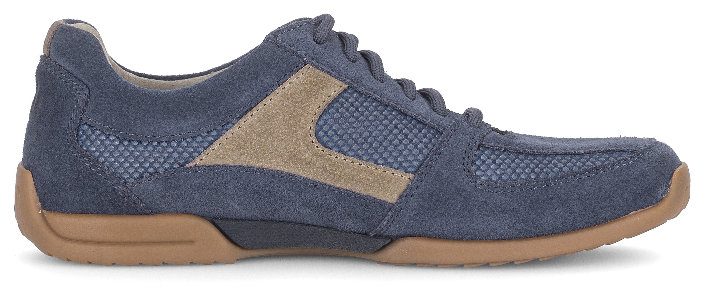 Pius Gabor Sneaker  , Freizeitschuh, Halbschuh, Schnürschuh mit Kontrastbesatz, G-Weite