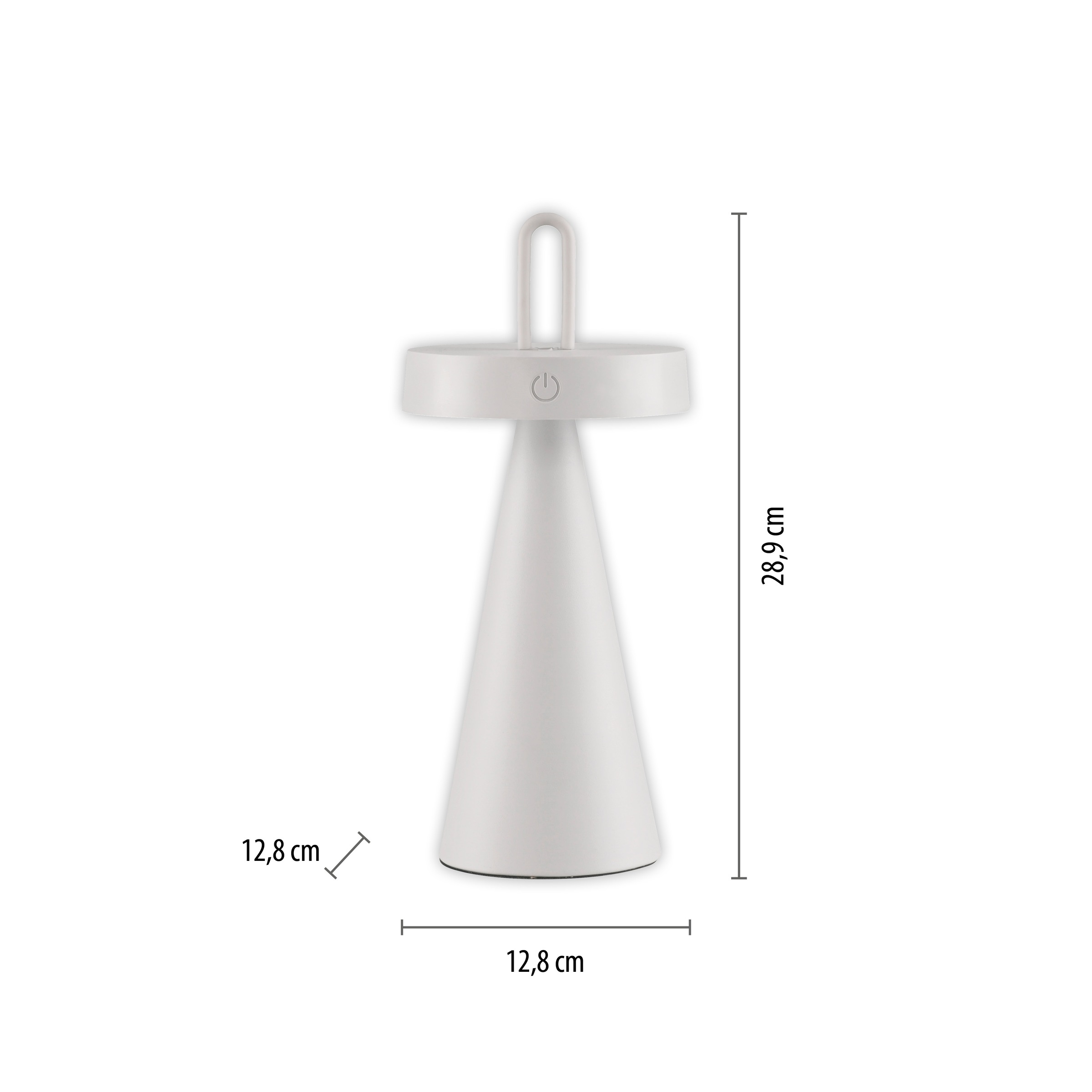 JUST LIGHT Tischleuchte »ALWA«, 1 flammig, Leuchtmittel LED-Modul | LED fest integriert, Akkuleuchte