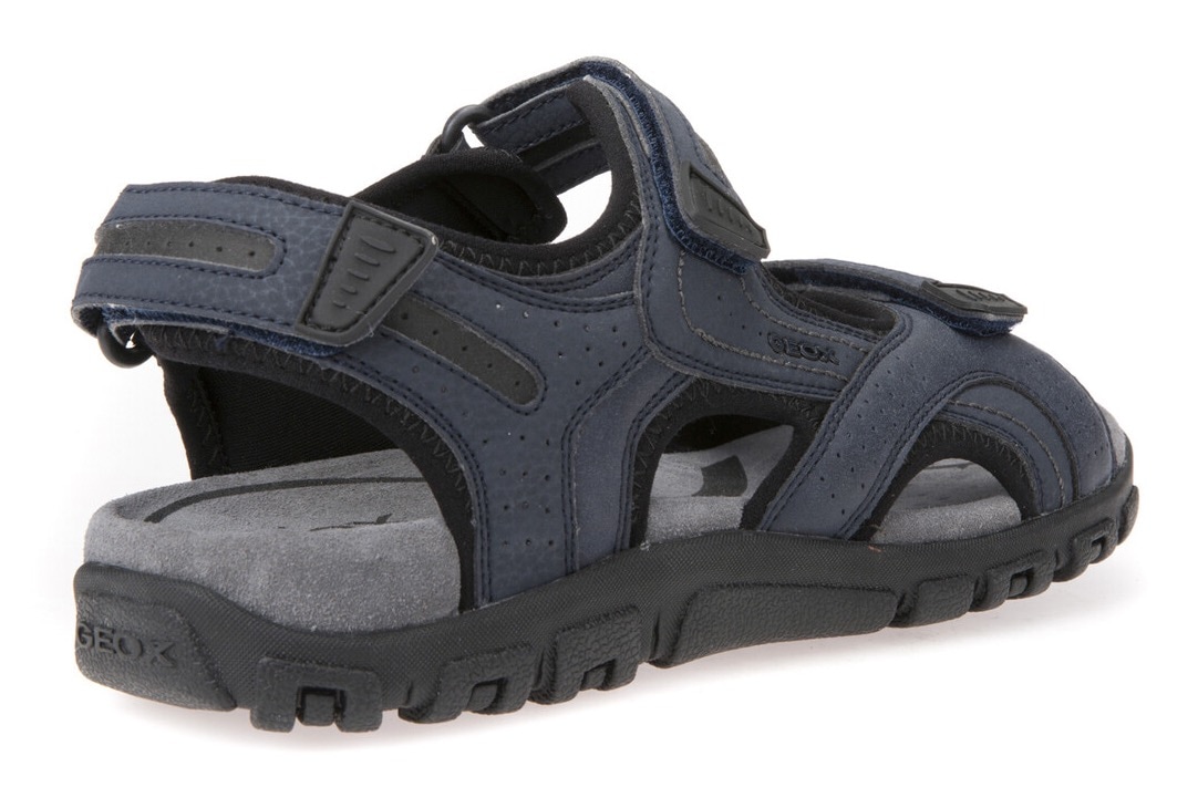 Geox Sandale »UOMO SANDAL STRADA«, Sommerschuh, Klettschuh, Outdoorsandale, im Trekking-Look