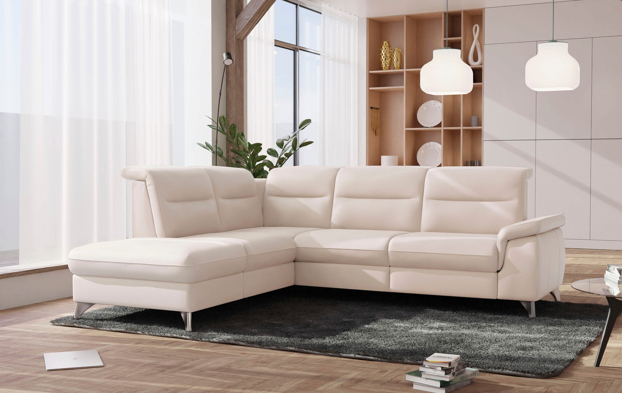 sit&more Ecksofa »Astoria L-Form«, wahlweise mit motorischer Relaxfunktion günstig online kaufen