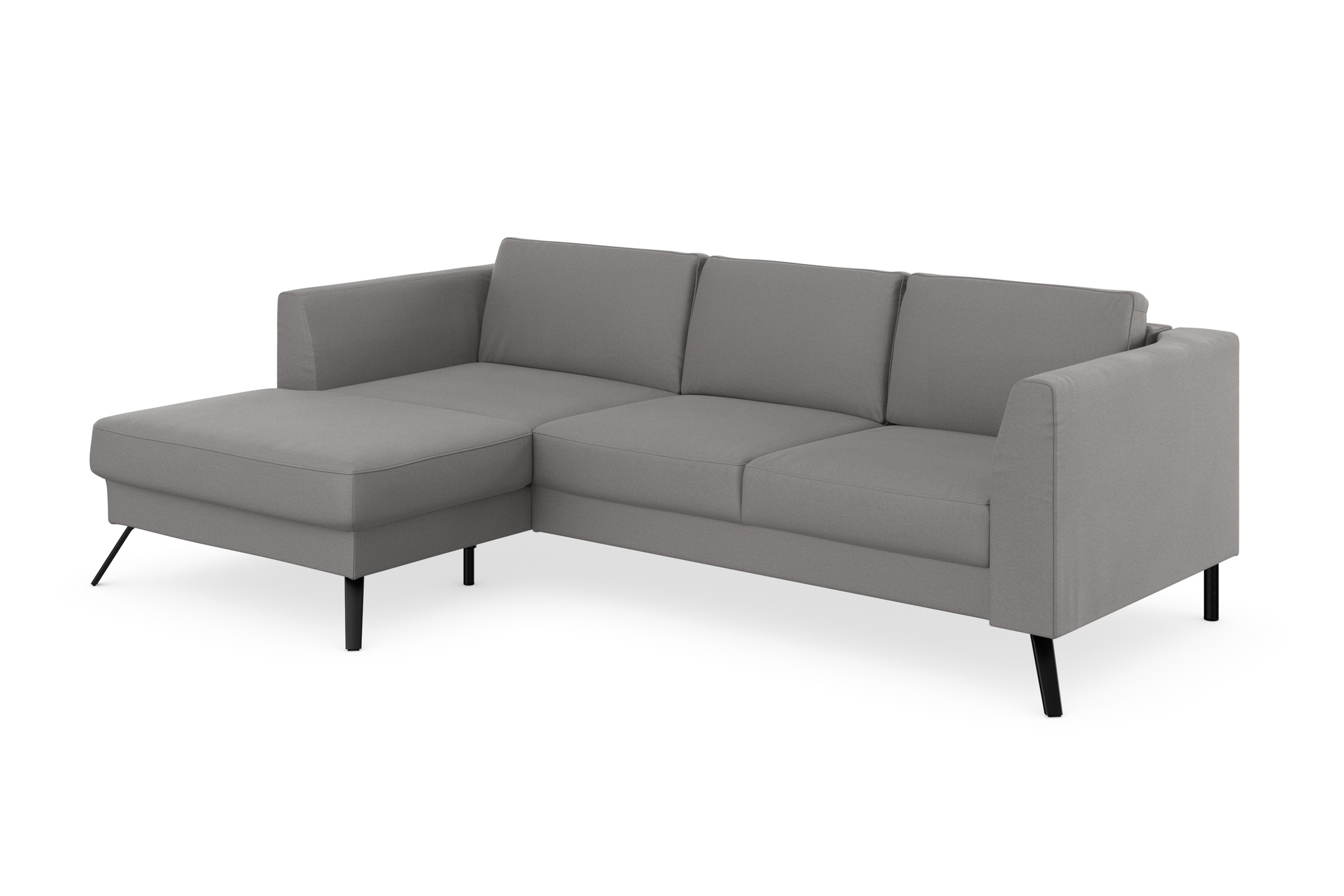 sit&more Ecksofa »Lindholm L-Form«, mit Sitztiefenverstellung und Federkern
