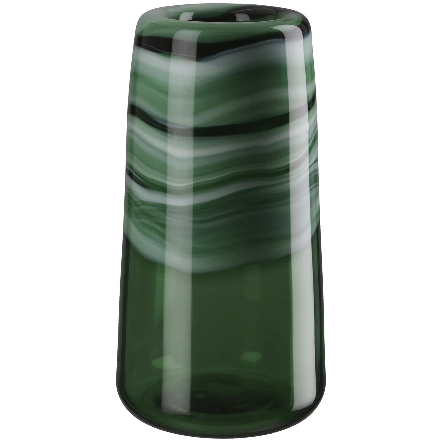 GILDE Tischvase »Verde« handgearbeitet, mundgeblasen, wasserdicht