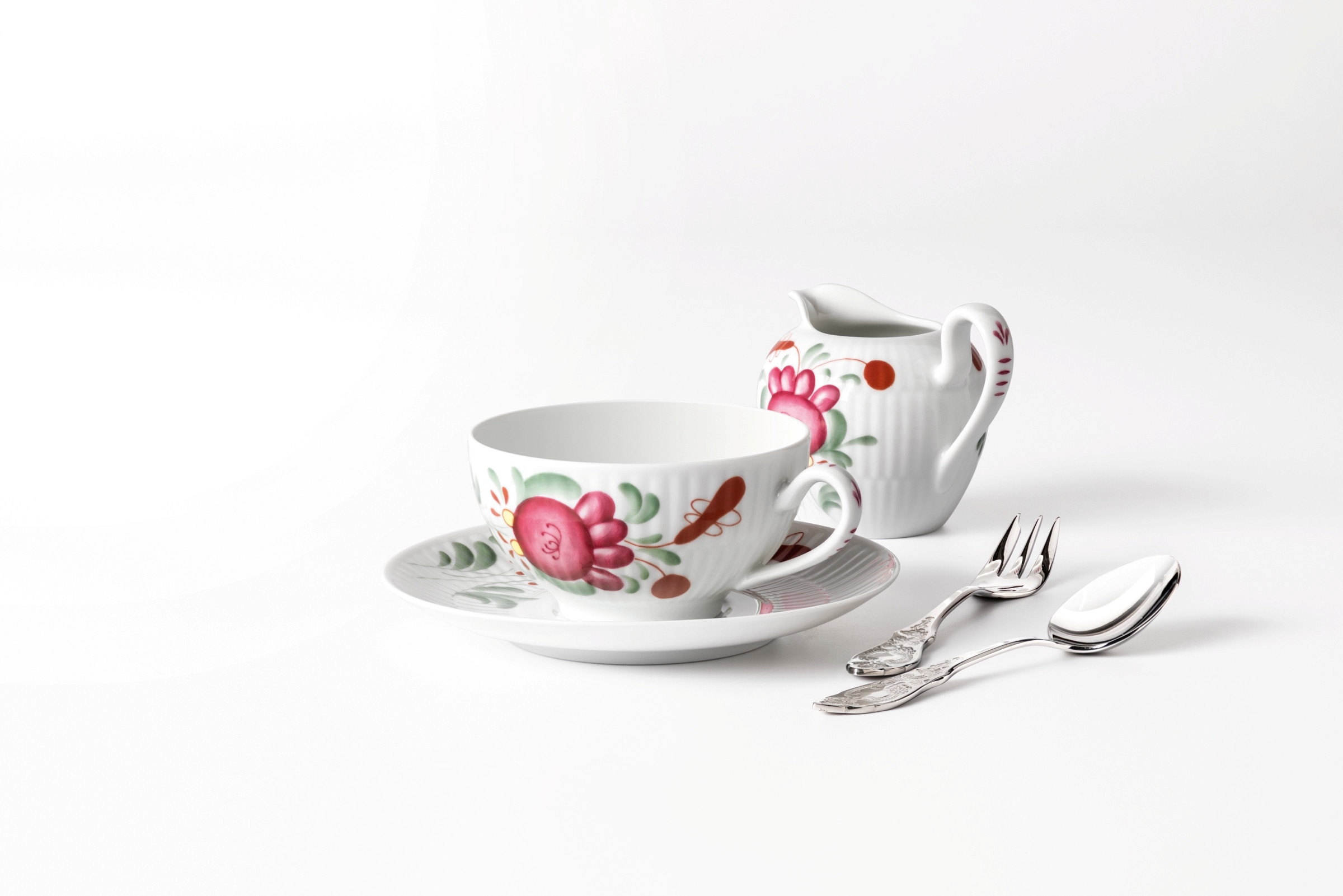 Seltmann Weiden Milchkännchen »Amina Ostfriesenrose« 0,29 l 1 Stk. tlg. Kleines Kännchen, Kanne mit Relief