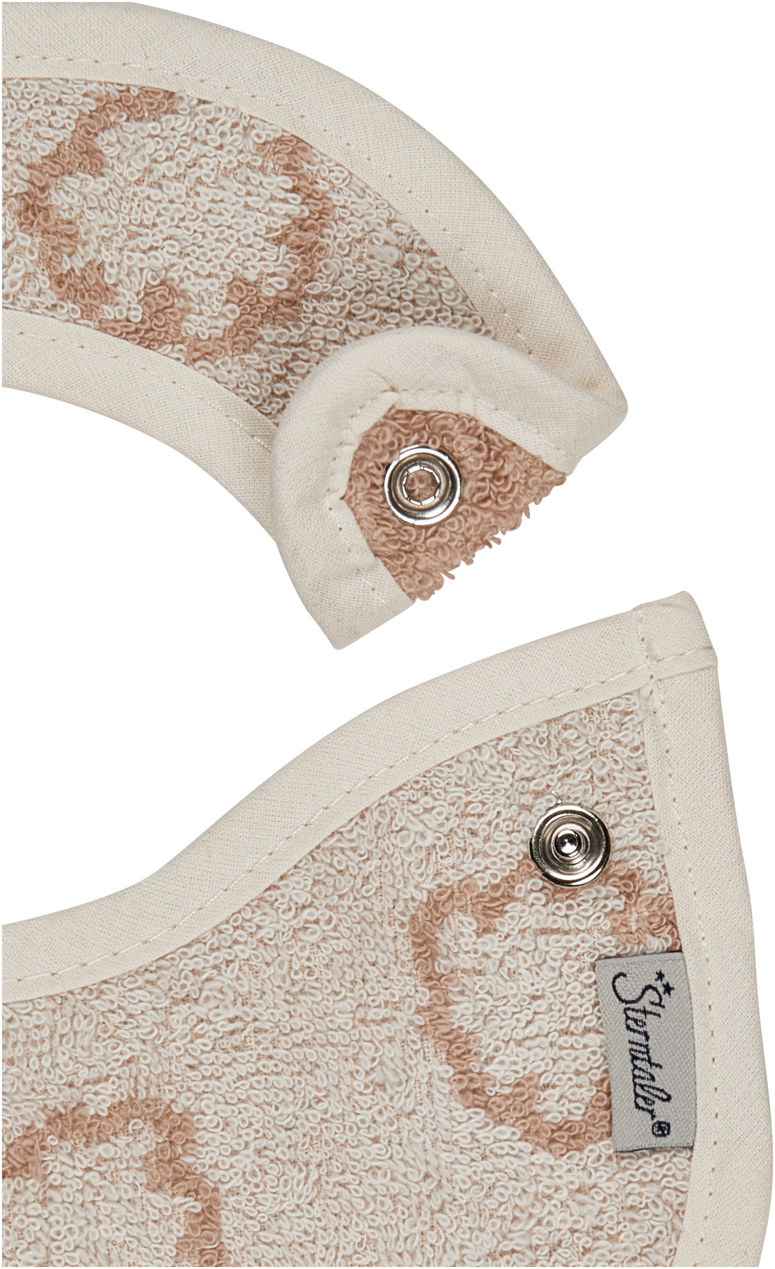 Sterntaler® Lätzchen »Doppelpack Bauernhof, sand«, (Set, 2 St.)