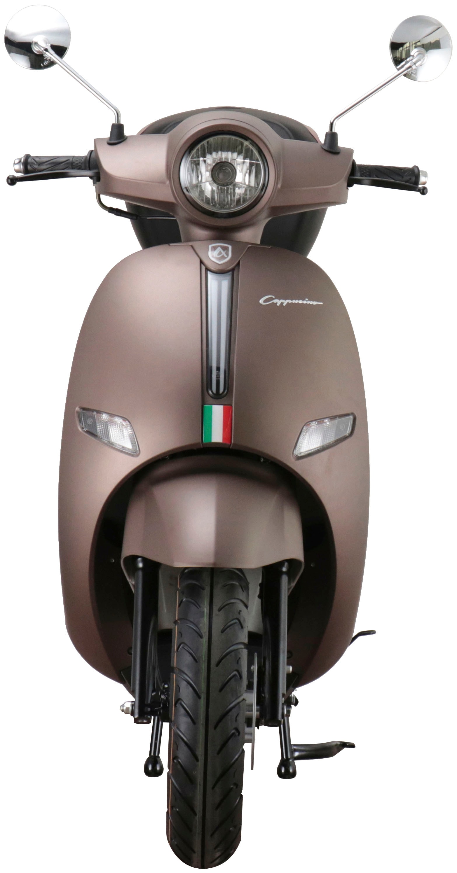 Alpha Motors Motorroller »Cappucino«, 50 cm³, 45 km/h, Euro 5, 2,99 PS, inkl. Topcase