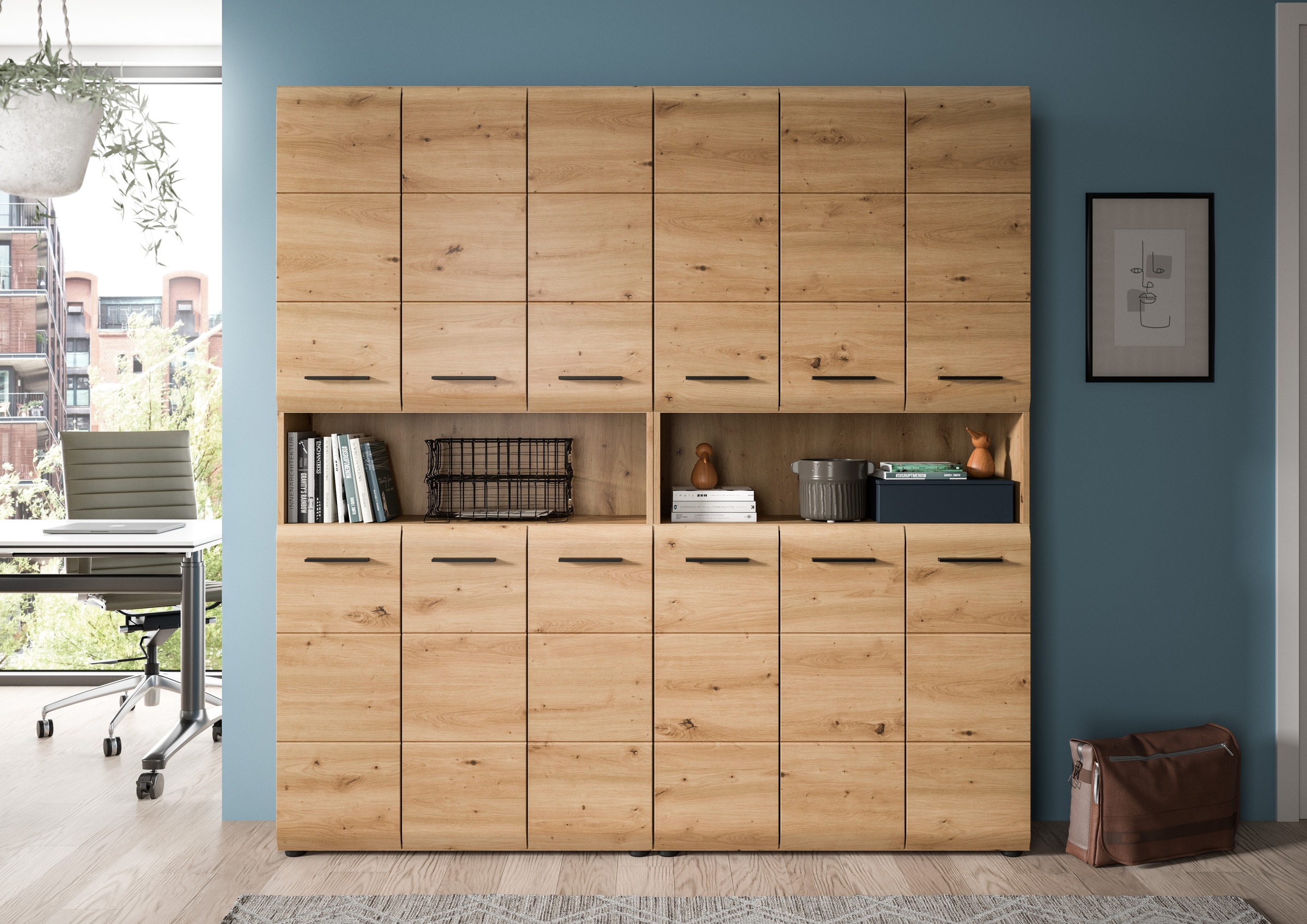 INOSIGN Badezimmer-Set Set, 2 Stk. tlg. Florenz, Badkombination 2-tlg. Arti günstig online kaufen