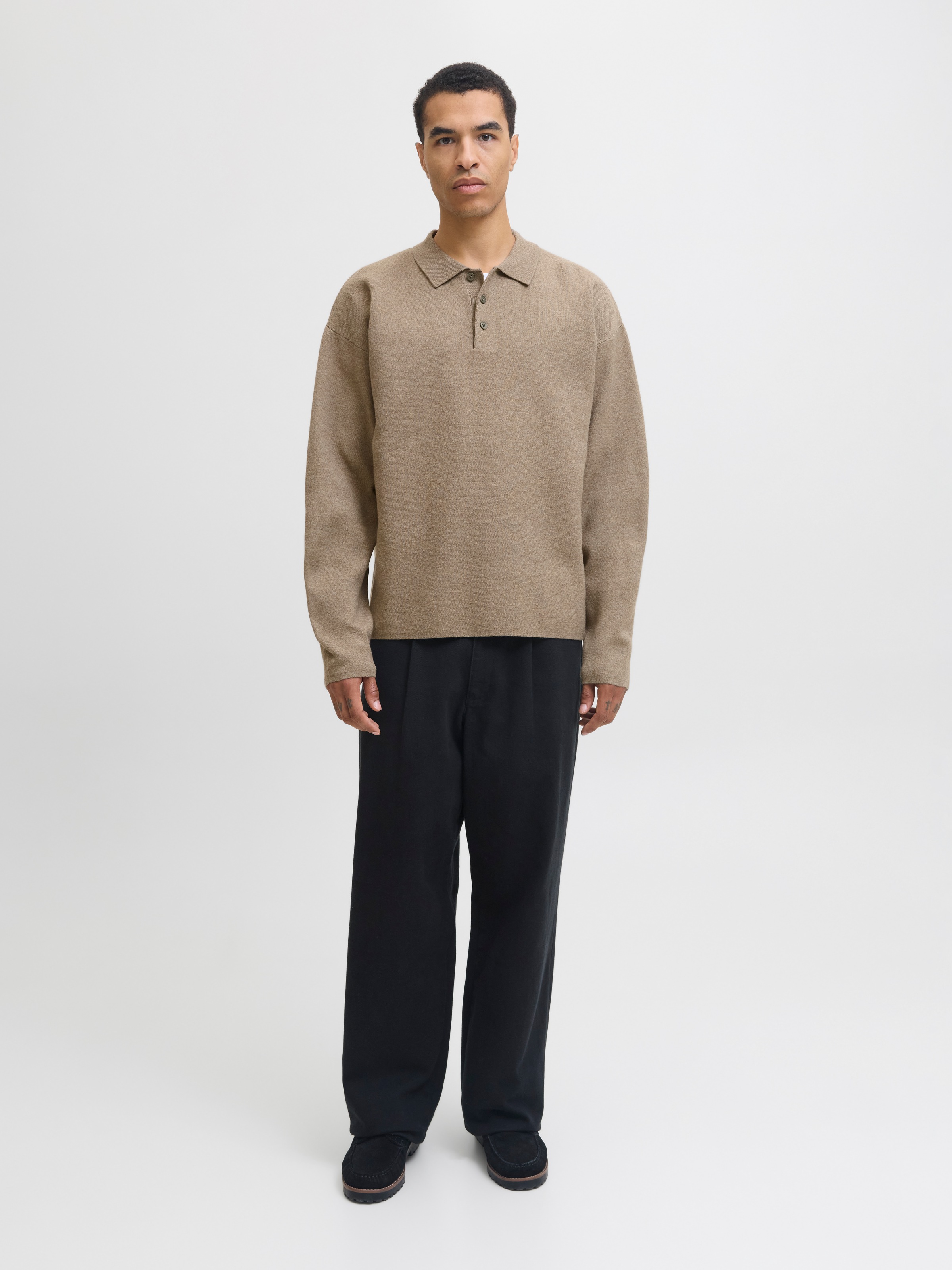 Jack & Jones Polokragenpullover »JPRBLABRADFORT KNIT POLO«
