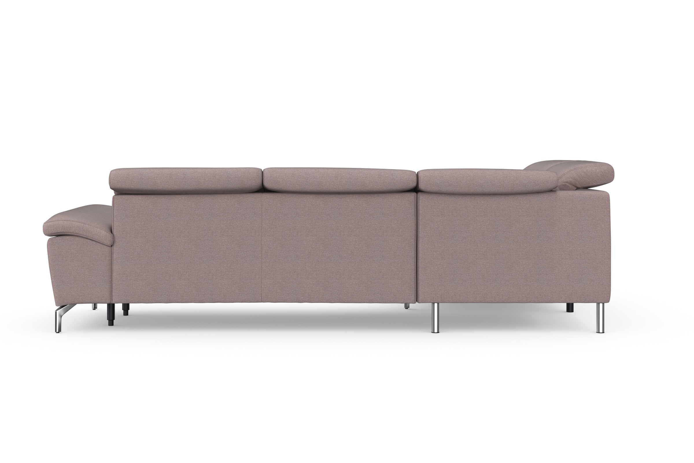 sit&more Ecksofa »Cool L-Form«, wahlweise mit Kopfteilverstellung und Vorziehsitz, motorisch
