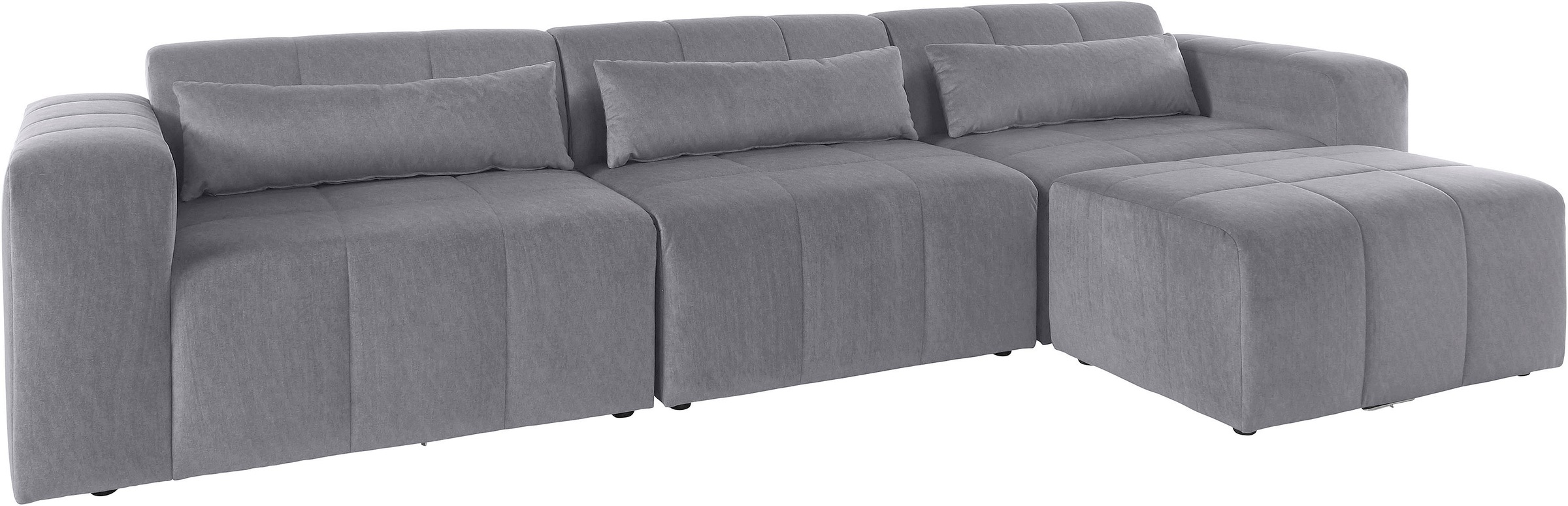 LeGer Home by Lena Gercke Ecksofa »Maileen L-Form«, Modulsofa, bestehend aus 4 Modulen, Farben mixbar