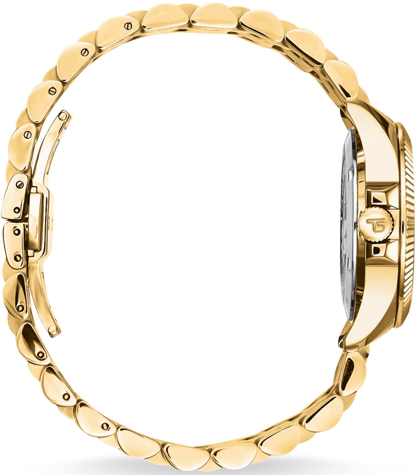 THOMAS SABO Quarzuhr »DIVINE RAINBOW«, Armbanduhr, Damenuhr, Zirkonia, Aquamarin, Amethyst, Edelstahlarmband