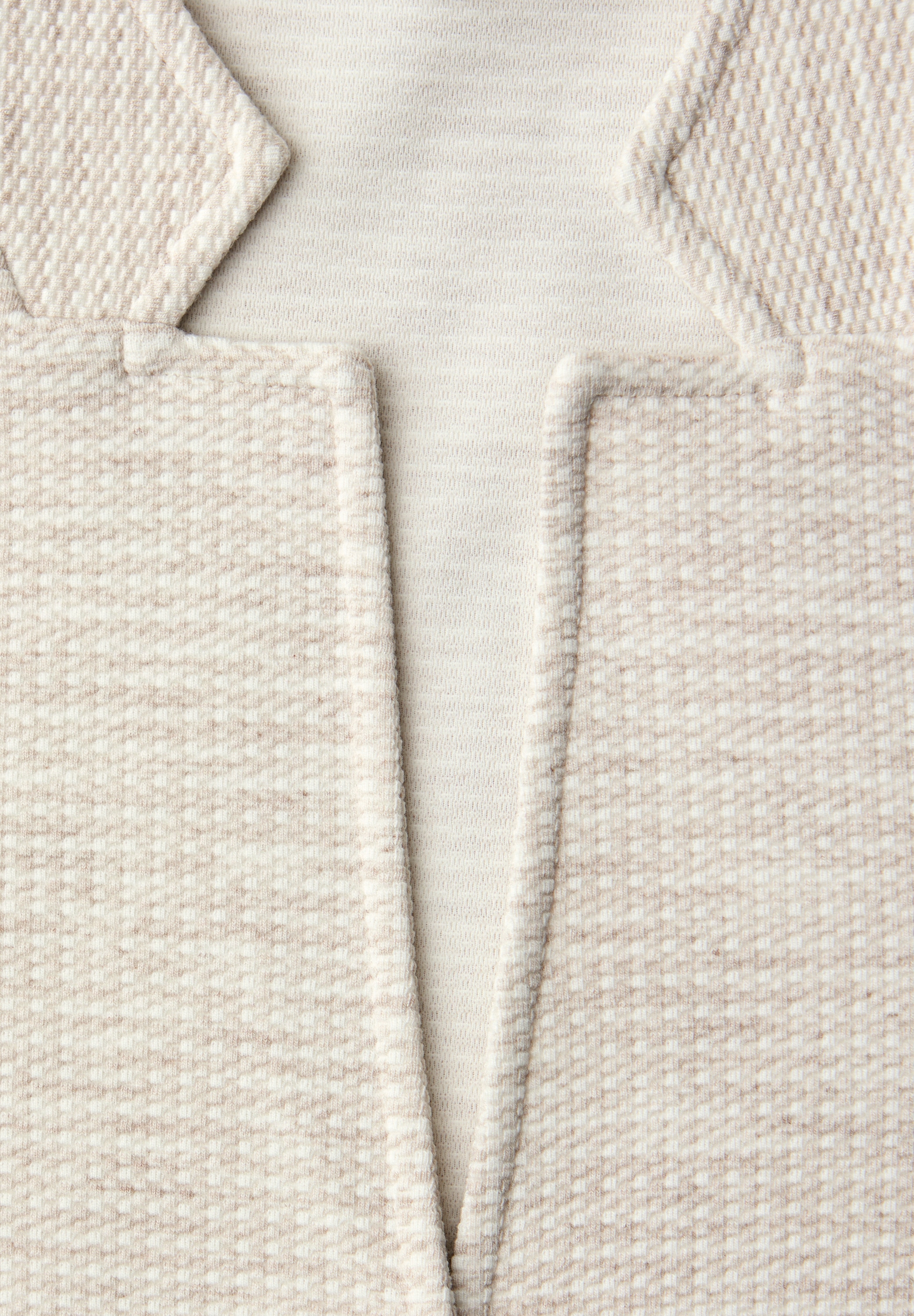 STREET ONE Jackenblazer mit Struktur aus Jersey