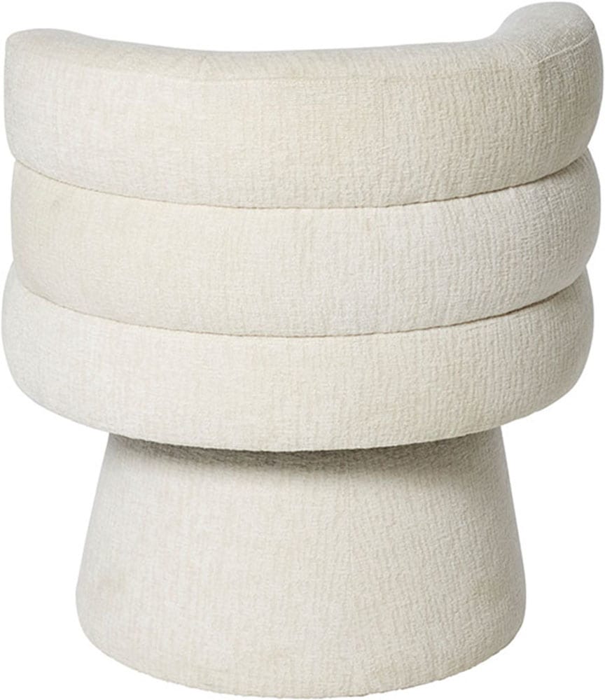 Jahnke Drehstuhl »STUDIO TWIST« () Sessel, Drehstuhl, 360° drehbar, Boucle-Stoff, bis 120 kg belastbar