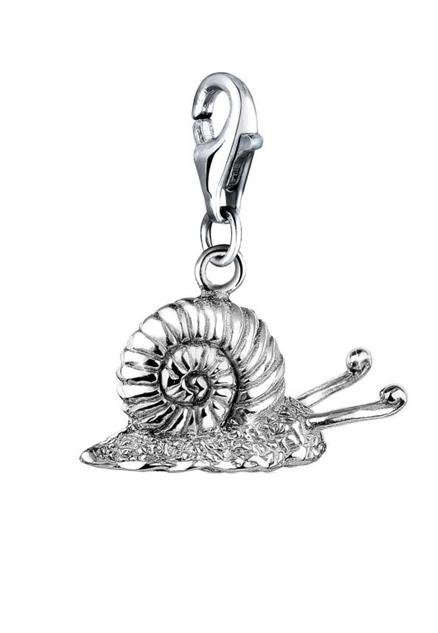 Nenalina Charm-Einhänger »Schnecke Anhänger Tier Süß 925 Silber«