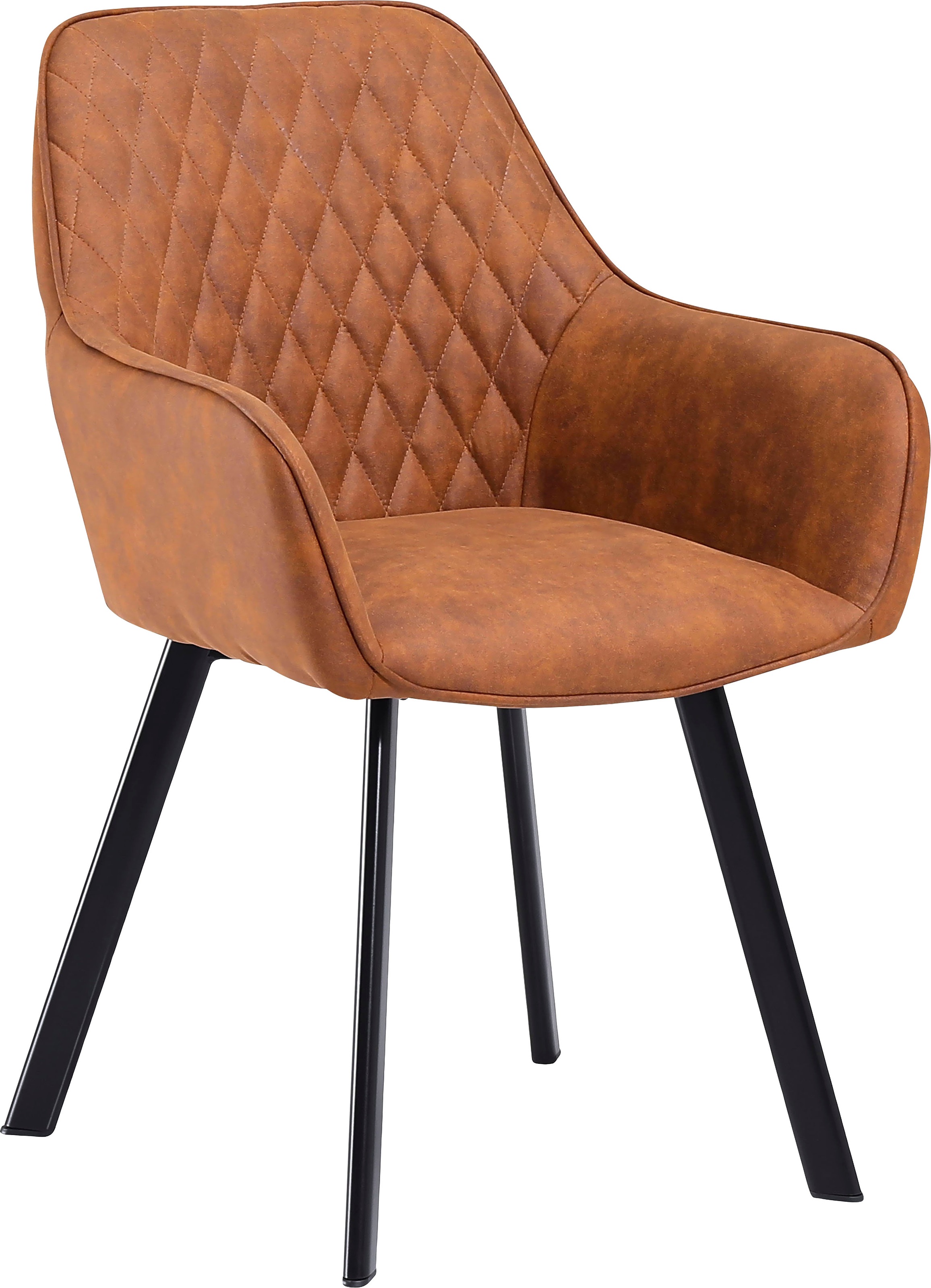 SalesFever Armlehnstuhl »Cardiff Bequemer Esszimmerstuhl« (Set) 2 Stk.Edles günstig online kaufen